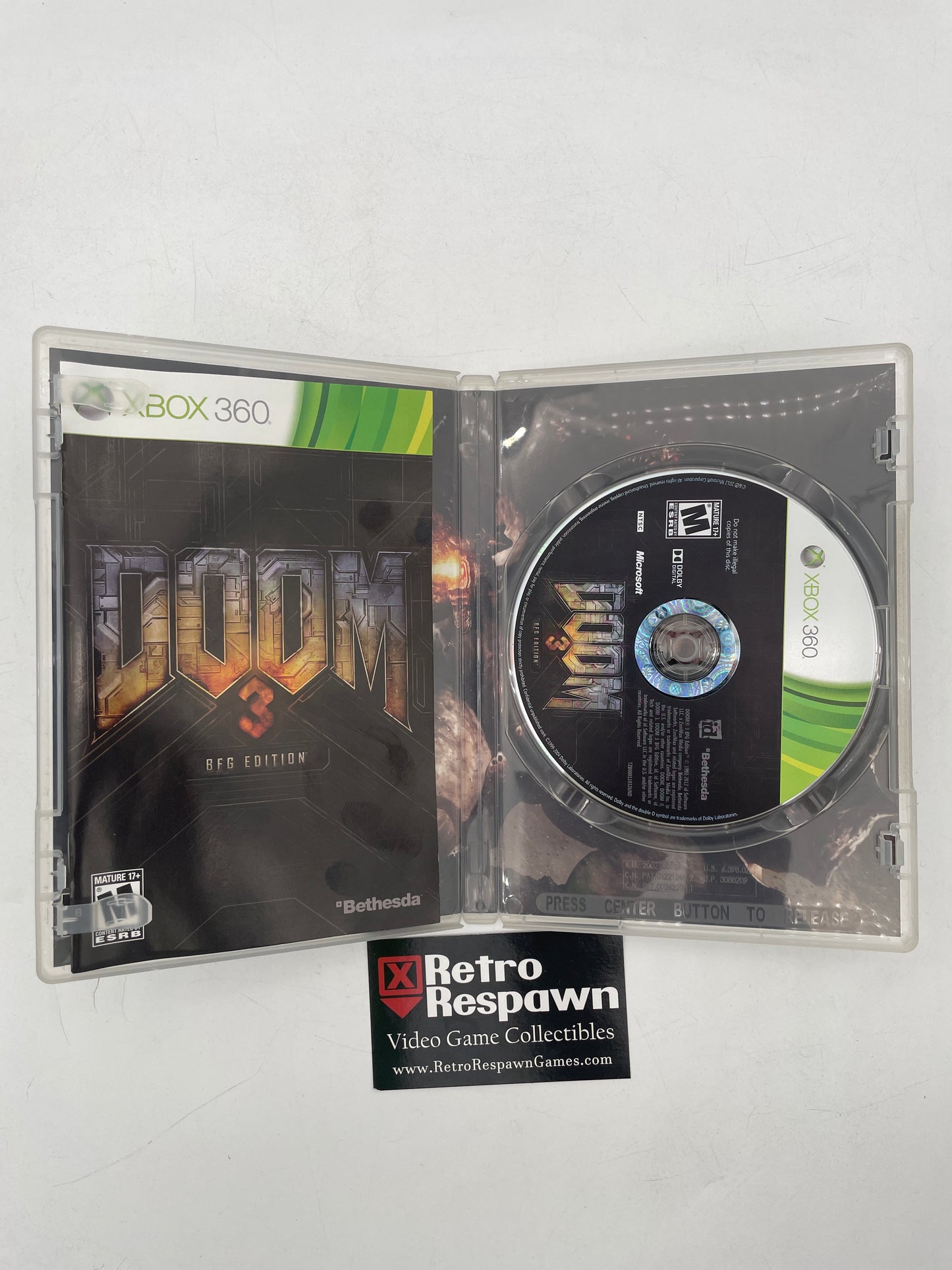 Doom 3 BFG Edition - Xbox 360 (Complete)