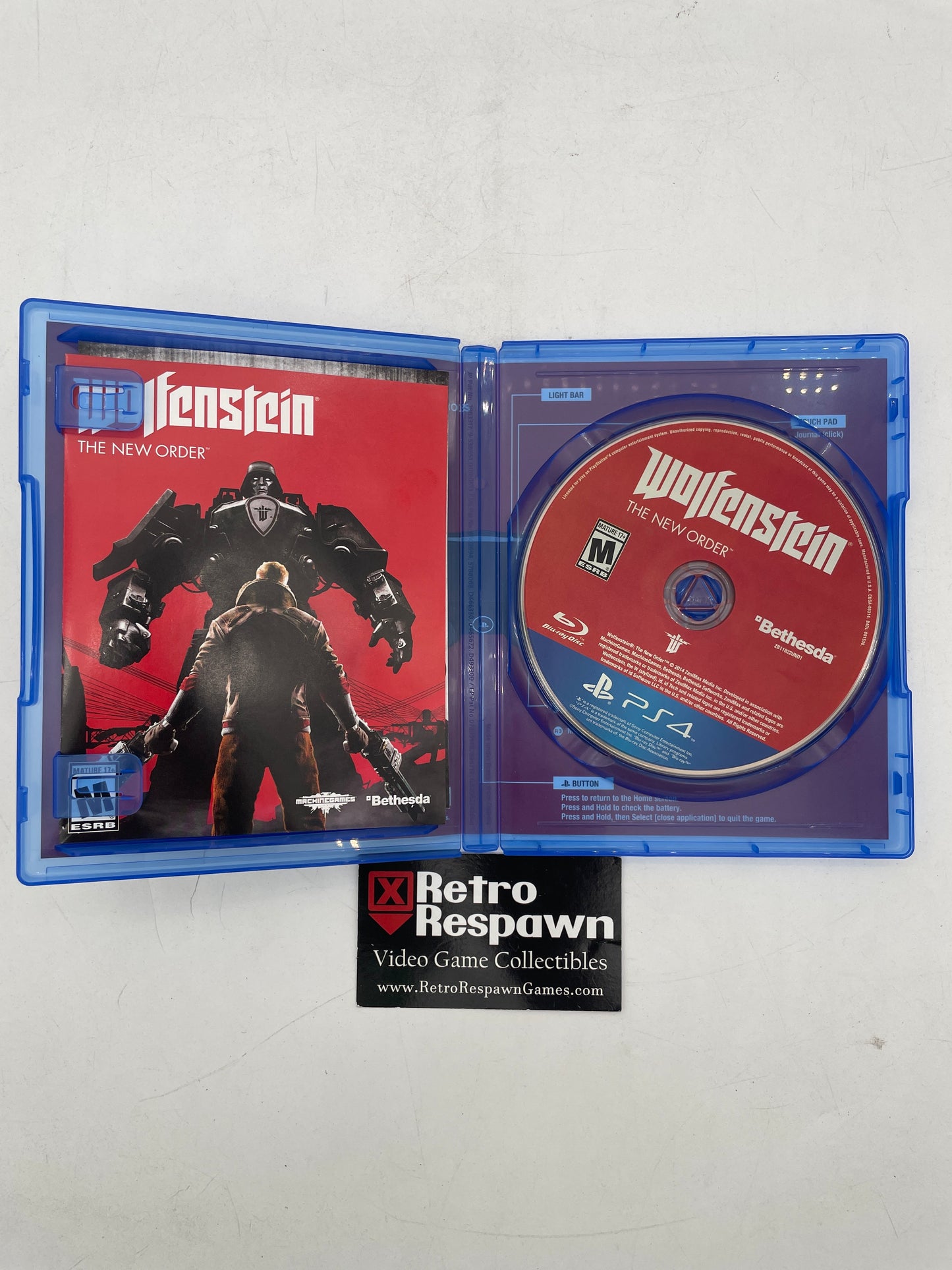Wolfenstein: The New Order - Playstation 4 (Complete)
