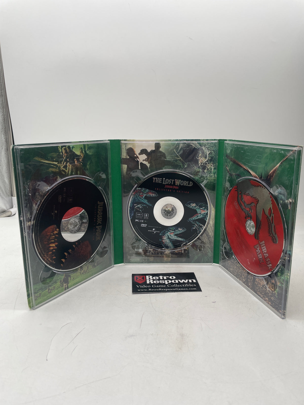 Jurassic Park The Franchise Collection Adventure Pack - DVD (Complete)