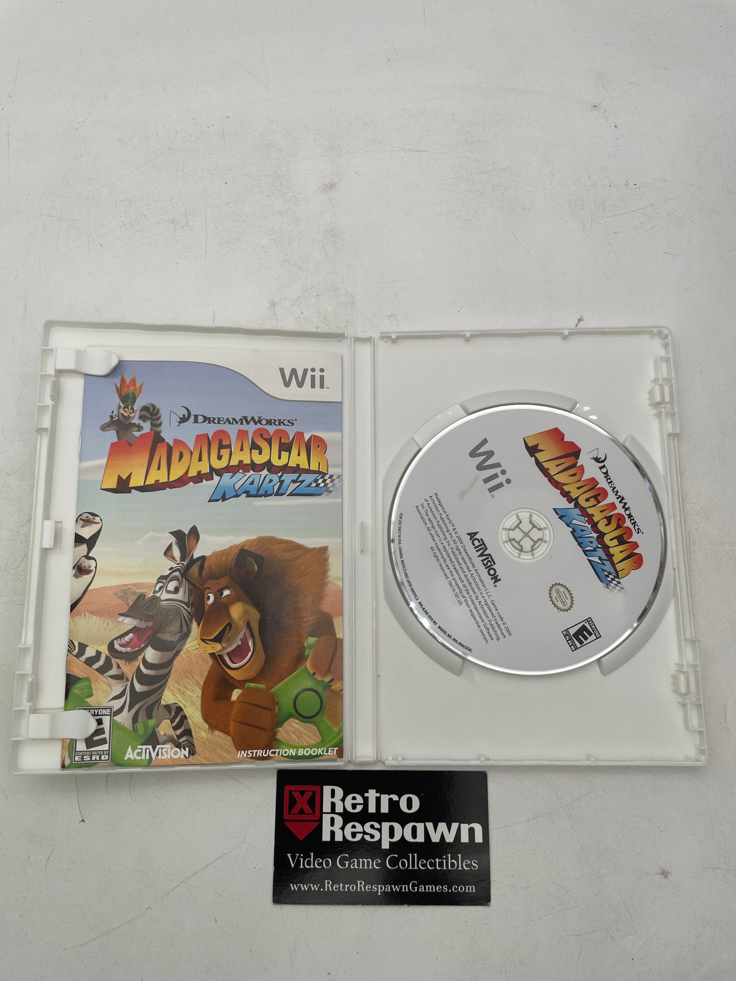 Madagascar Kartz - Wii (Complete)