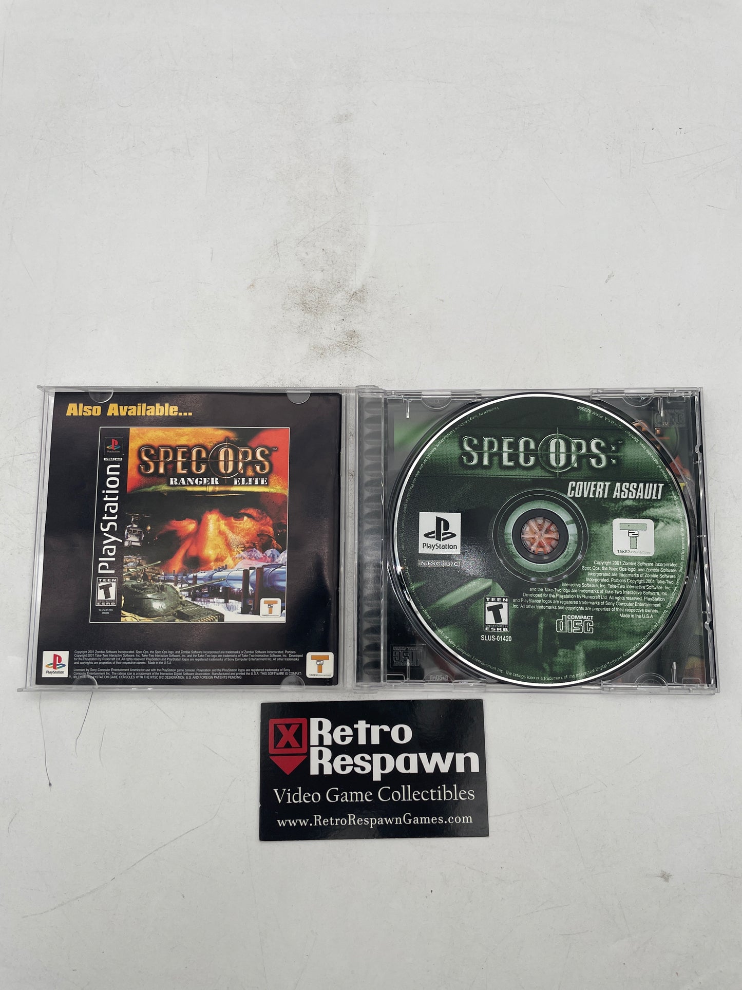 Spec Ops Covert Assault - Playstation (Complete)