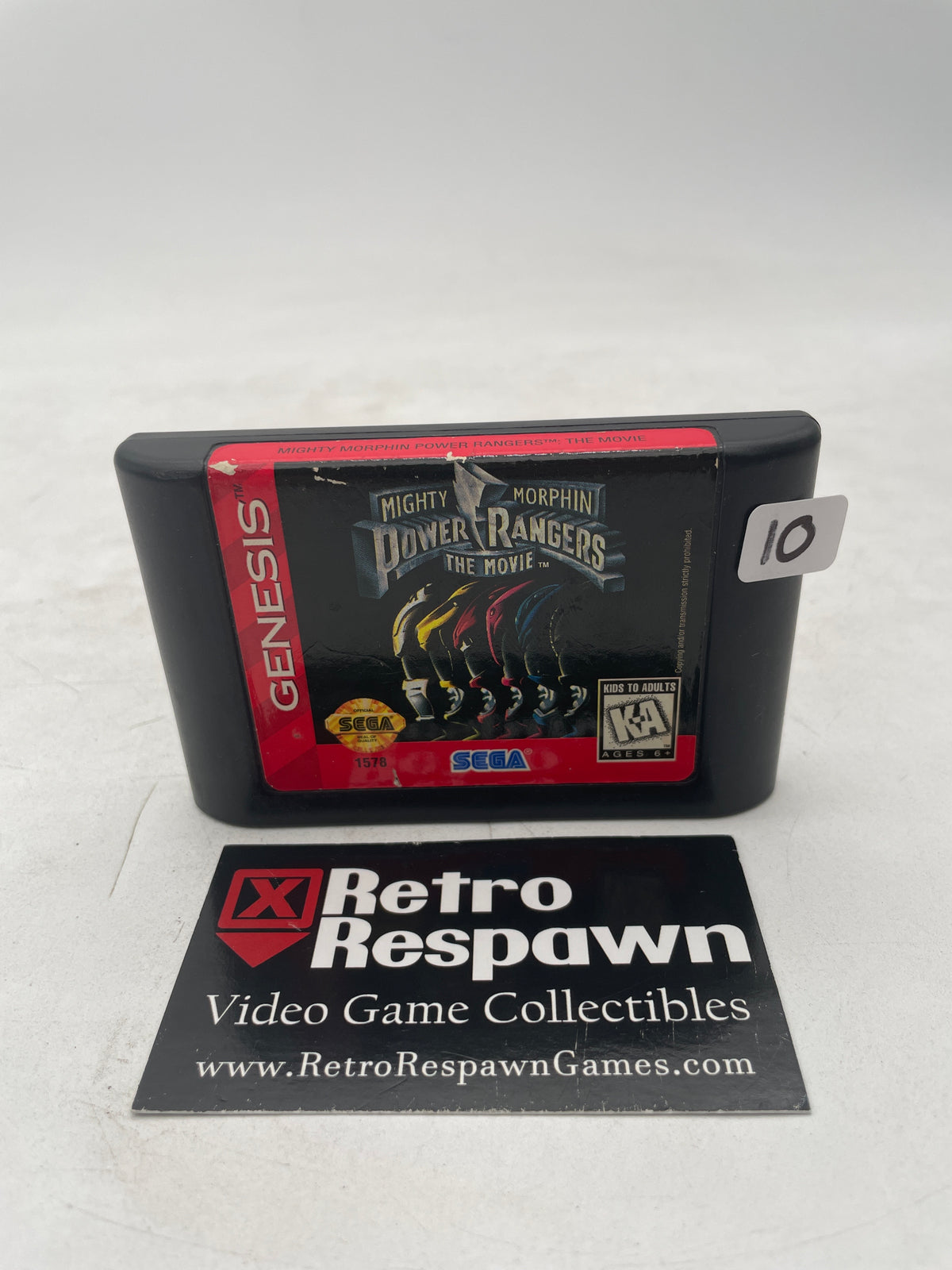 Mighty Morphin Power Rangers The Movie - Sega Genesis (Game Only)