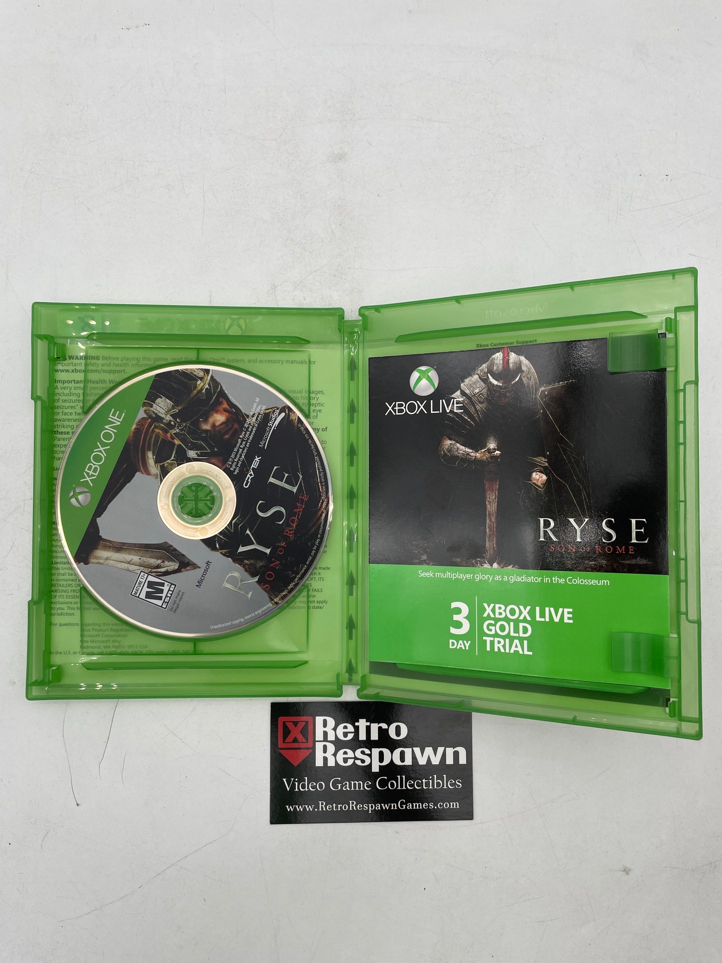 Ryse: Son of Rome - Xbox One (Complete)