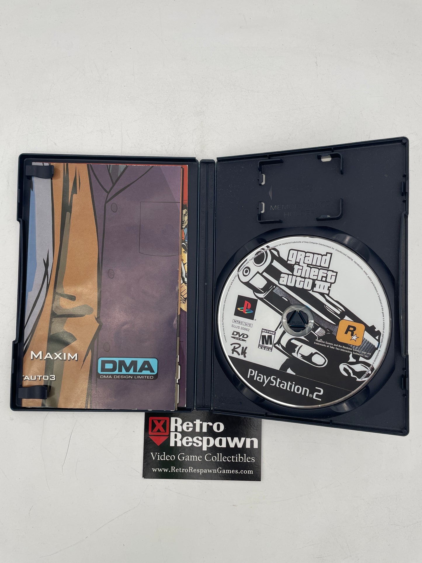 Grand Theft Auto III - Playstation 2 (Complete/ w Map)