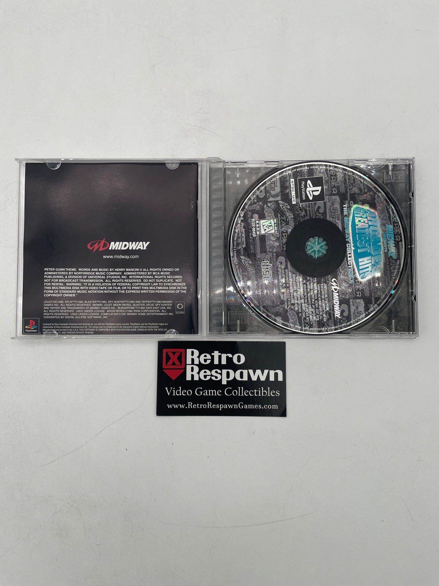 Arcade's Greatest Hits Midway Collection 2 - Playstation (Complete)