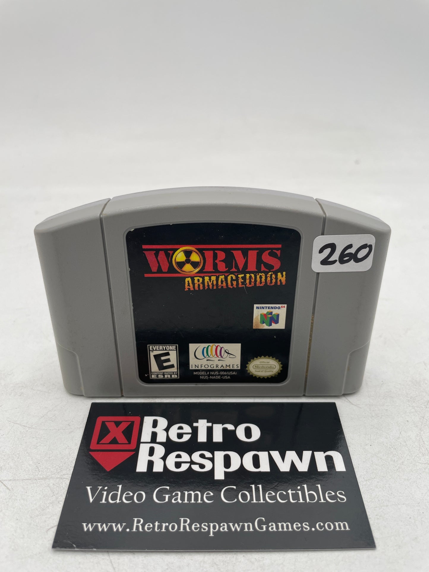 Worms Armageddon - Nintendo 64 (Game Only)