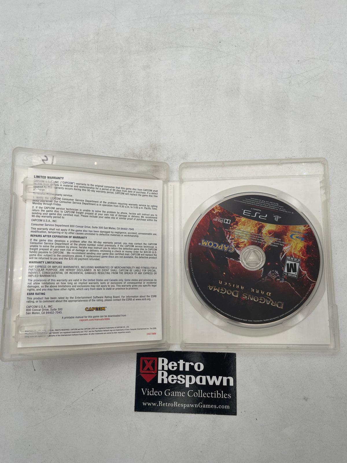 Dragon's Dogma: Dark Arisen - Playstation 3 (Complete)