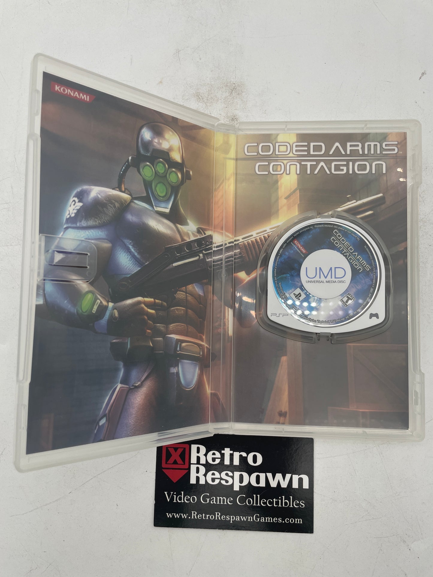 Coded Arms Contagion - PSP (Missing Manual)