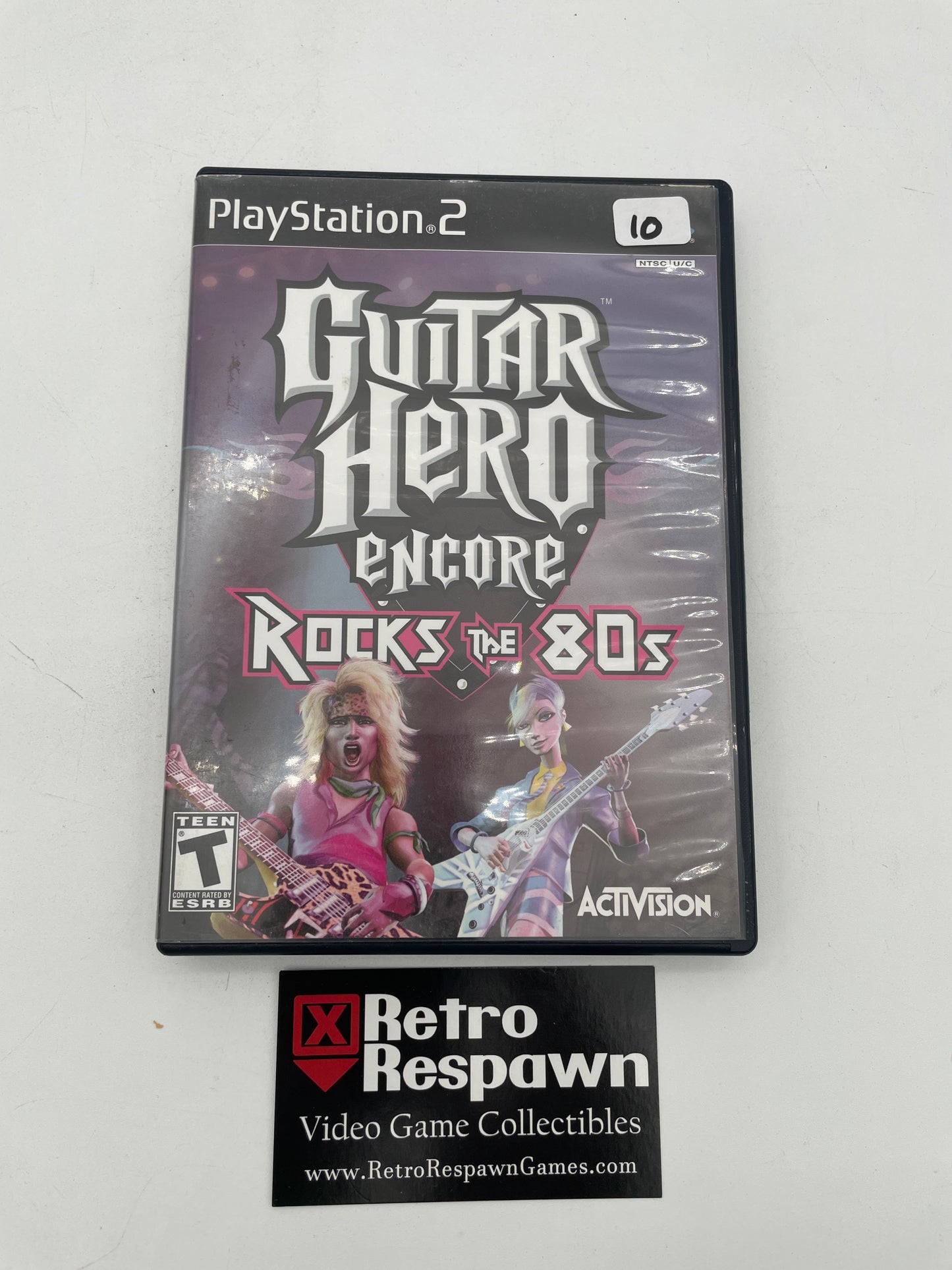 Guitar Hero Encore Rocks the 80's - Playstation 2 (Complete)