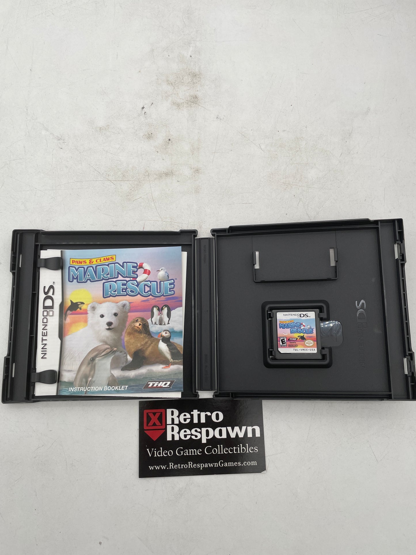 Paws & Claws Marine Rescue - Nintendo DS (Complete)