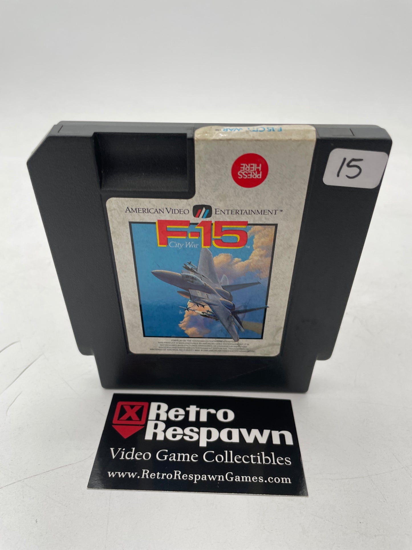 F-15 City War - NES (Game Only)