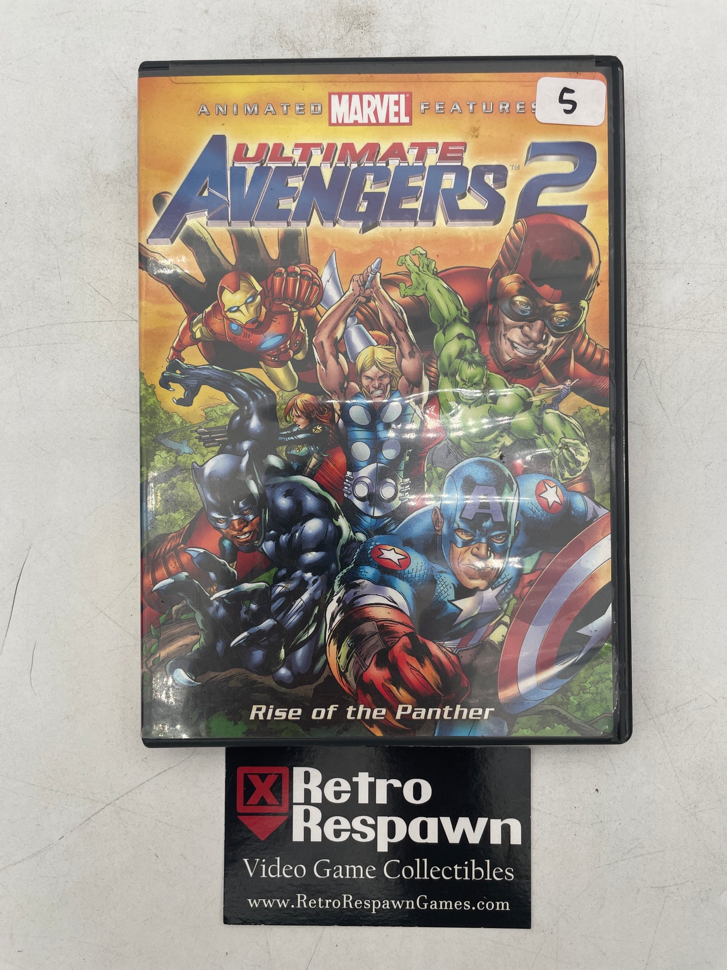 Ultimate Avengers 2 Rise of the Panther - DVD (Used)