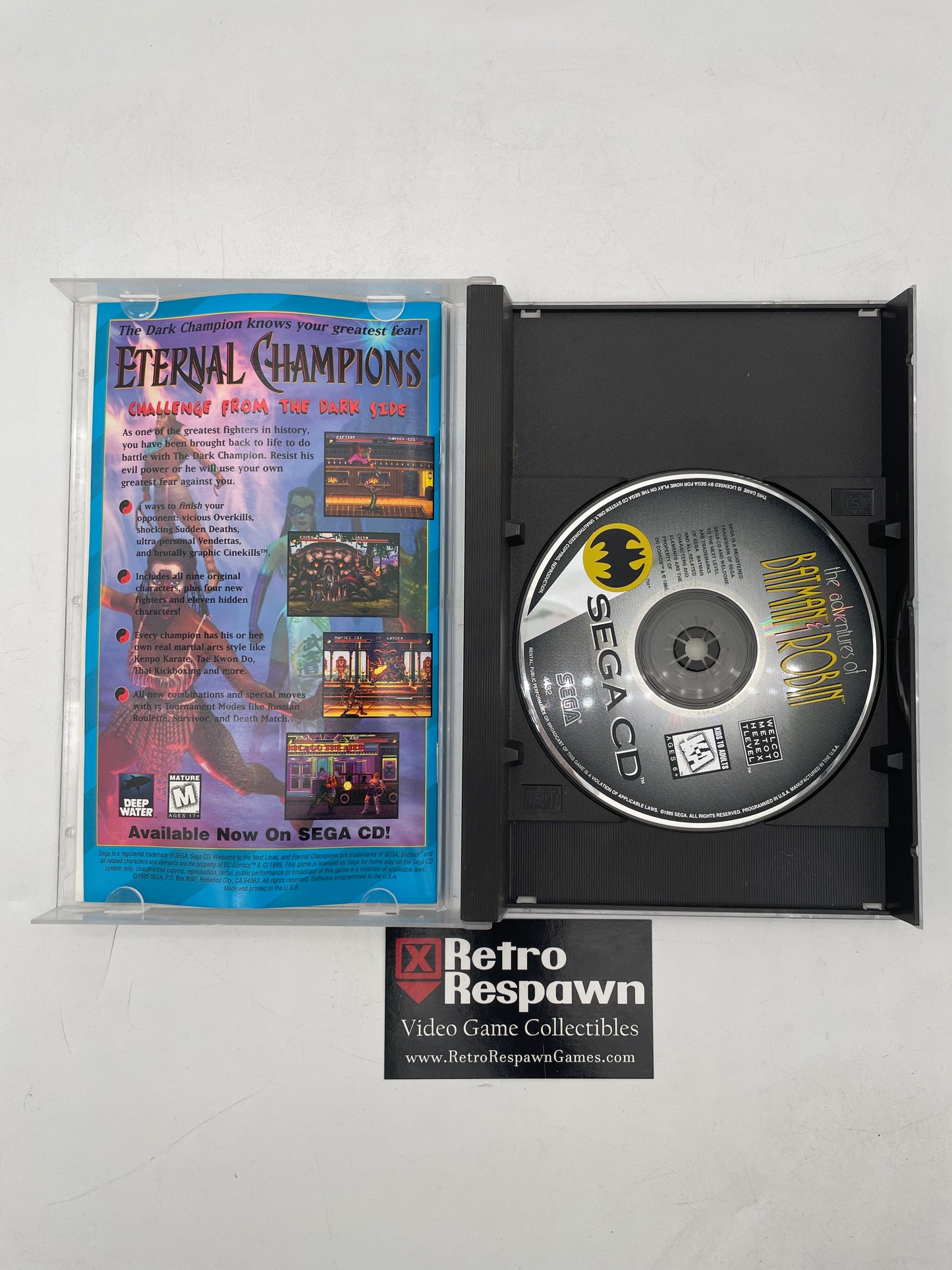 Adventures of Batman and Robin - Sega CD (Complete)