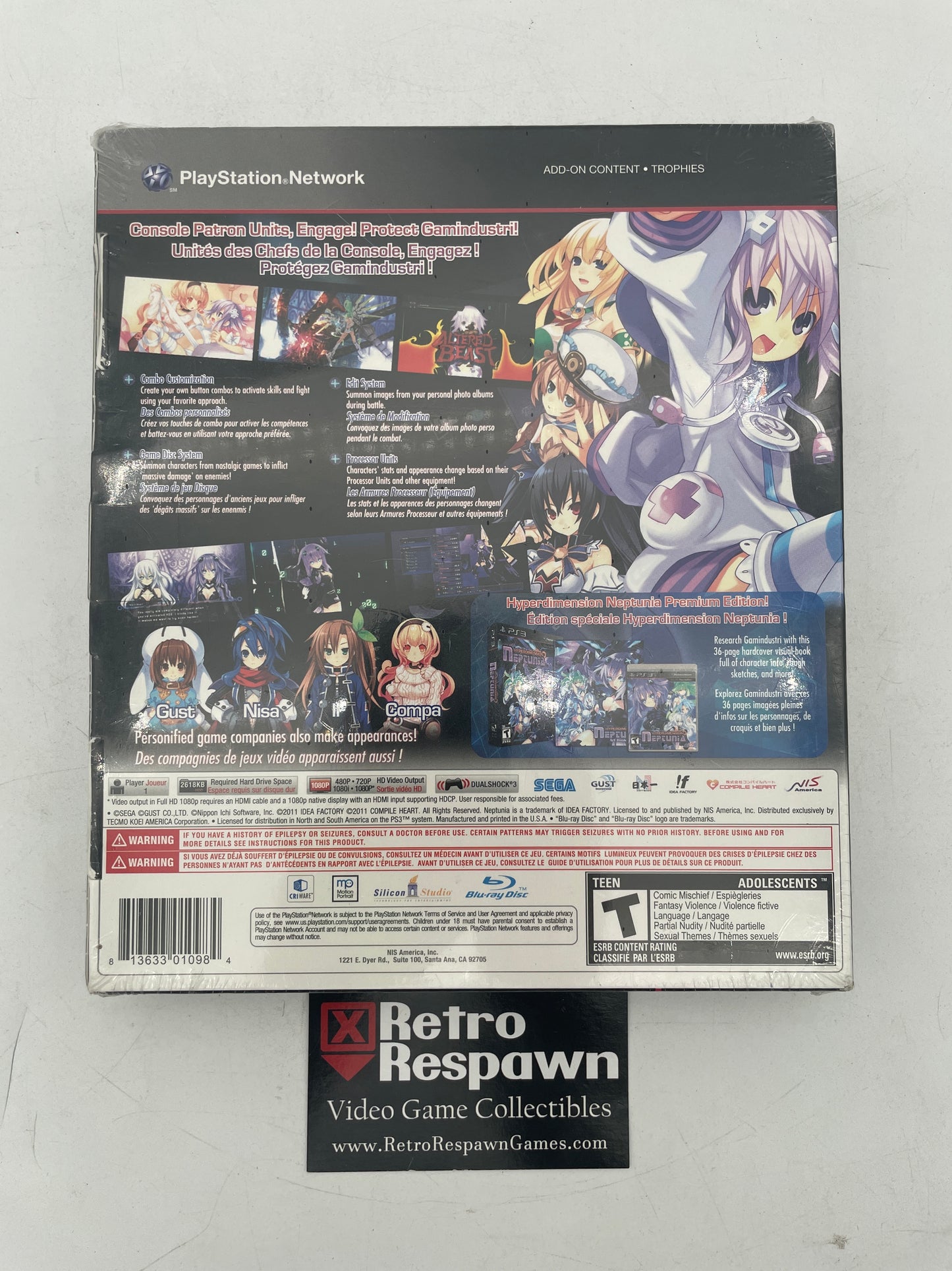 Hyperdimension Neptunia - Playstation 3 (Sealed)