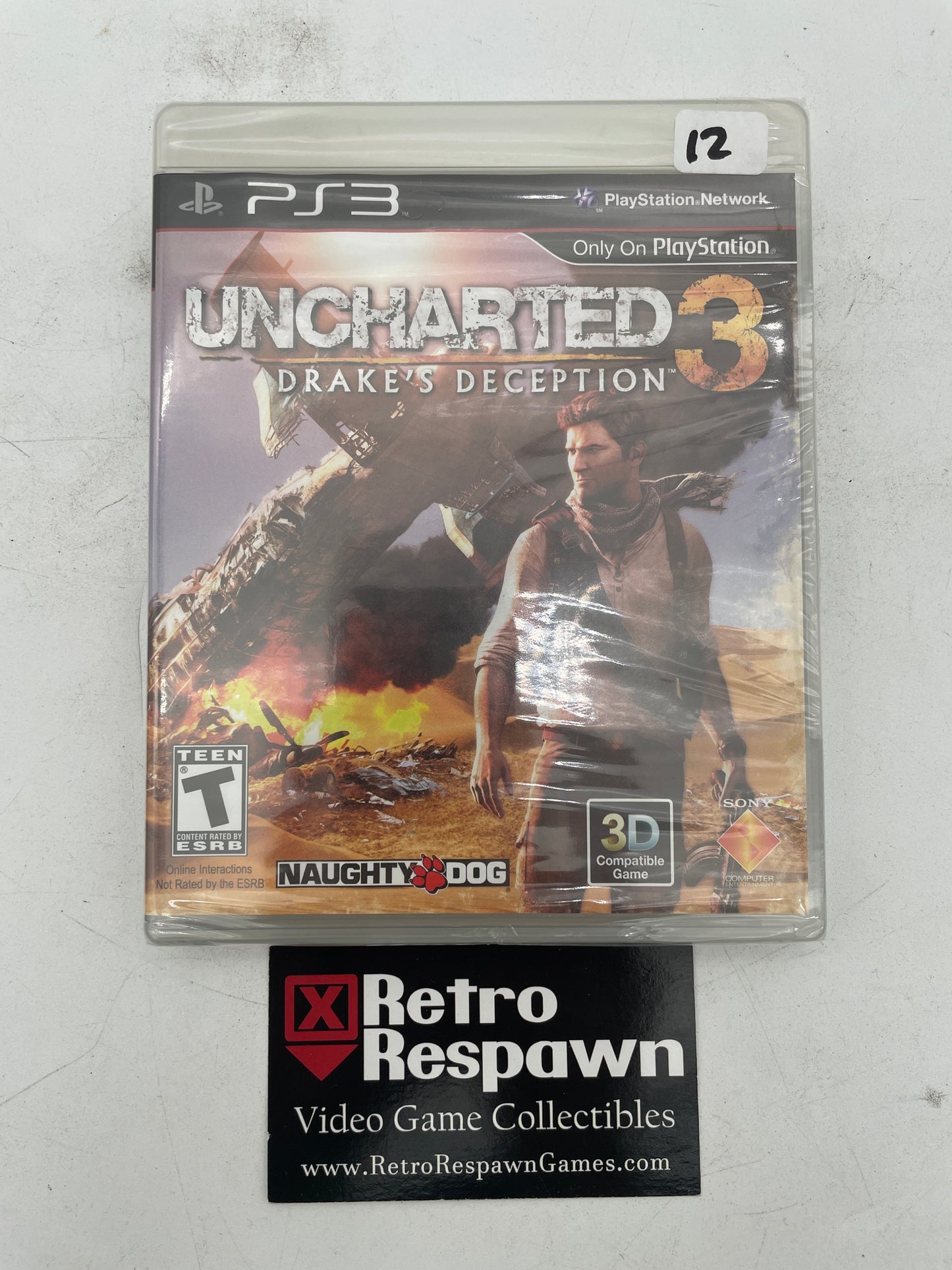 Uncharted 3: Drake's Deception - Playstation 3 (Sealed)