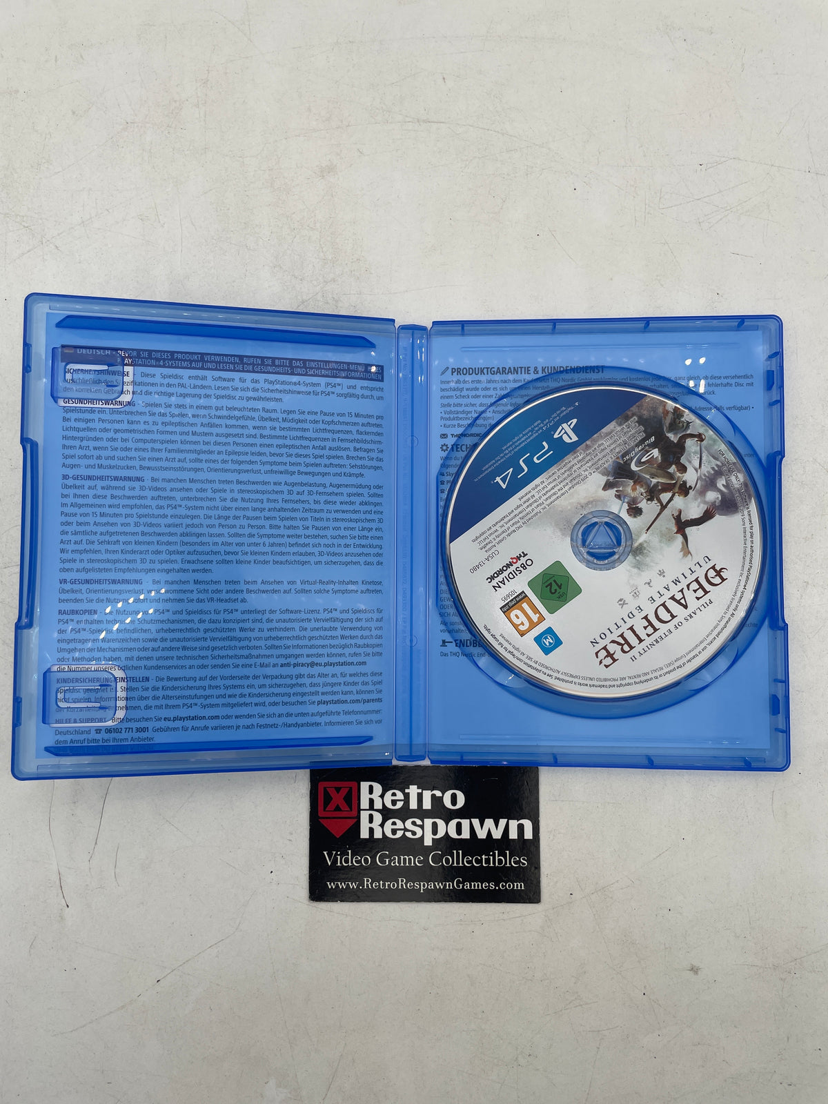 Pillars of Eternity II: Deadfire Ultimate Edition - PAL Playstation 4 (Complete)