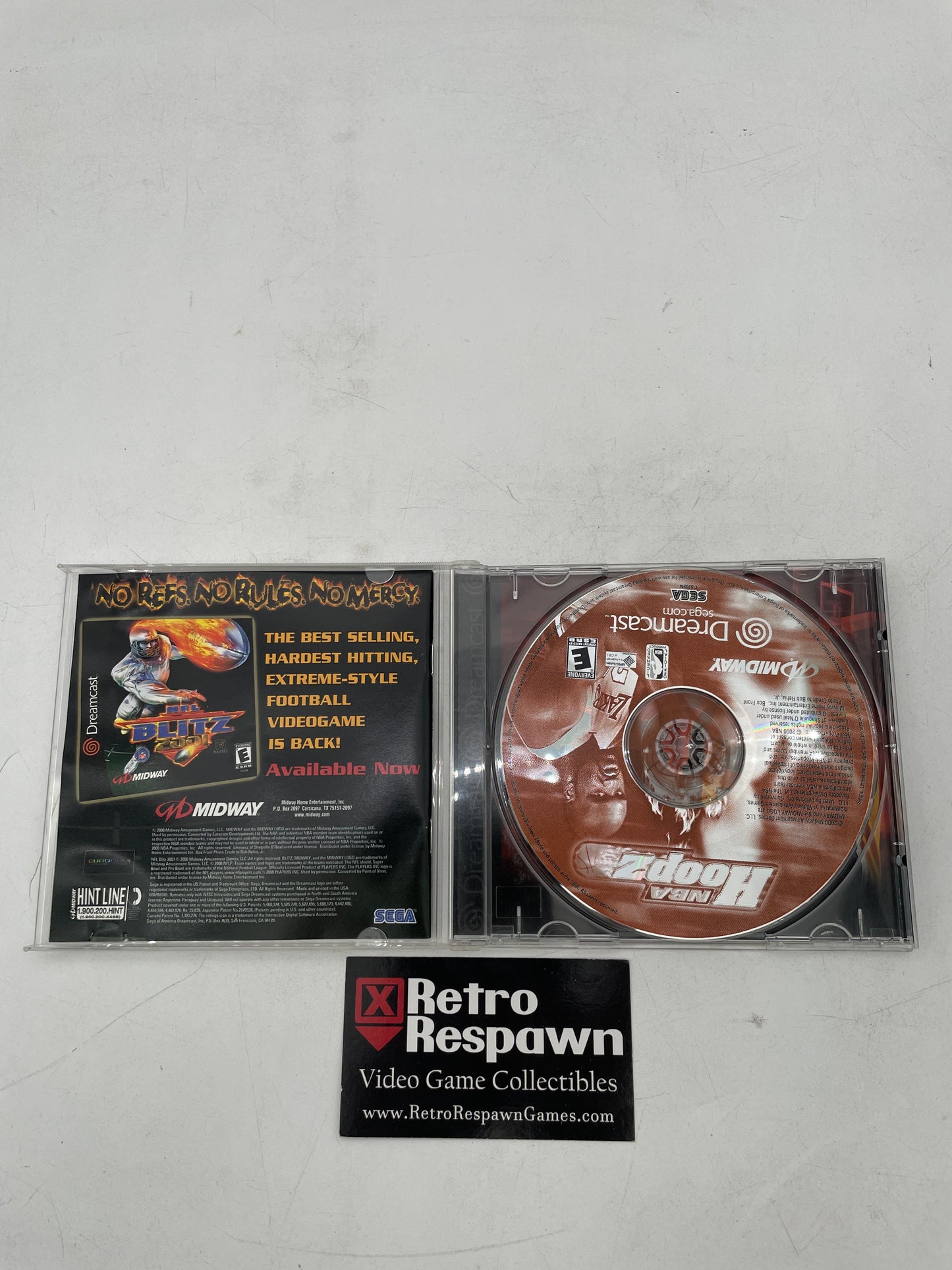 NBA Hoopz - Sega Dreamcast (Complete)