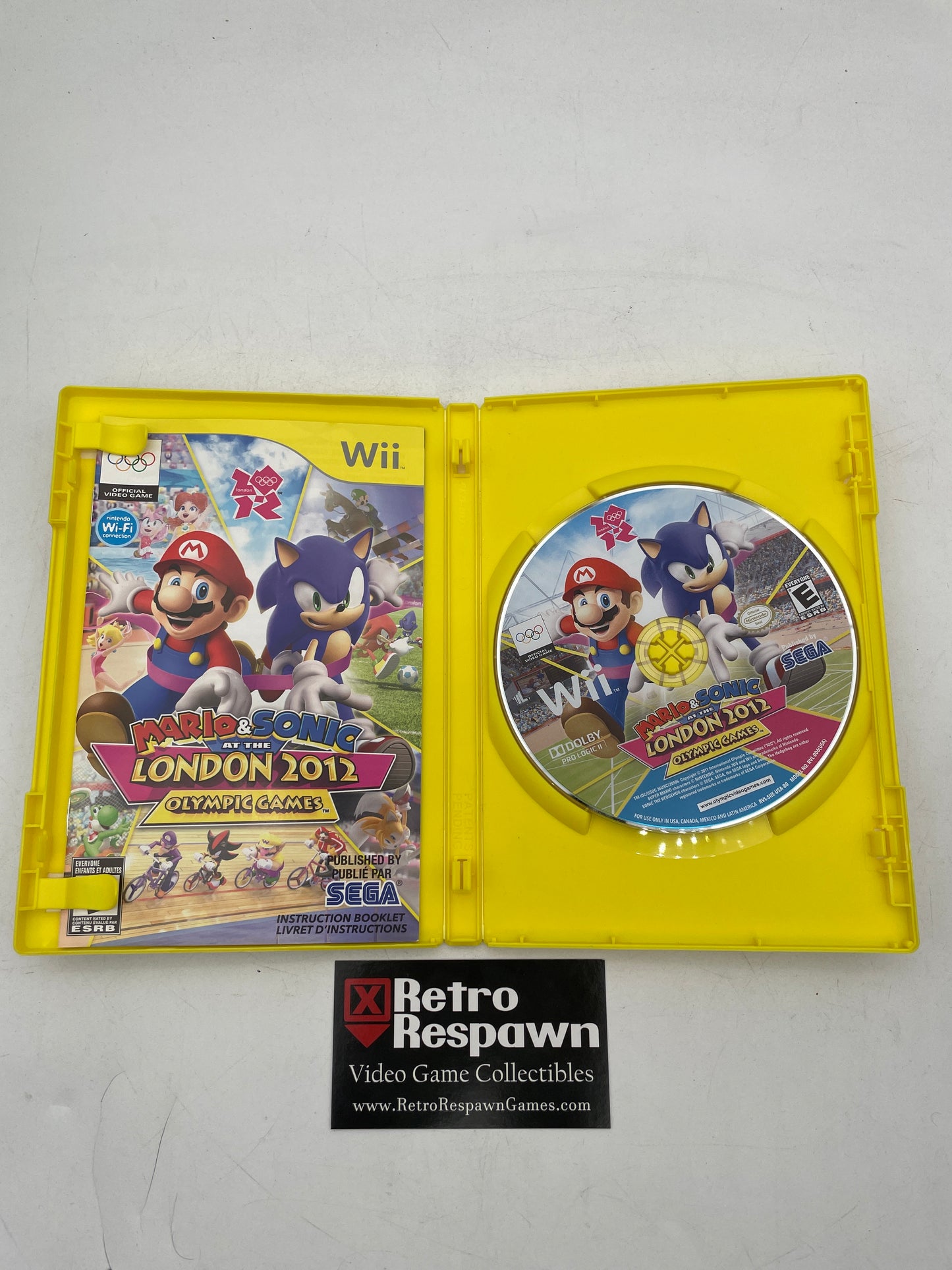 Mario & Sonic at the London 2012 Olympic Games - Wii (Complete)
