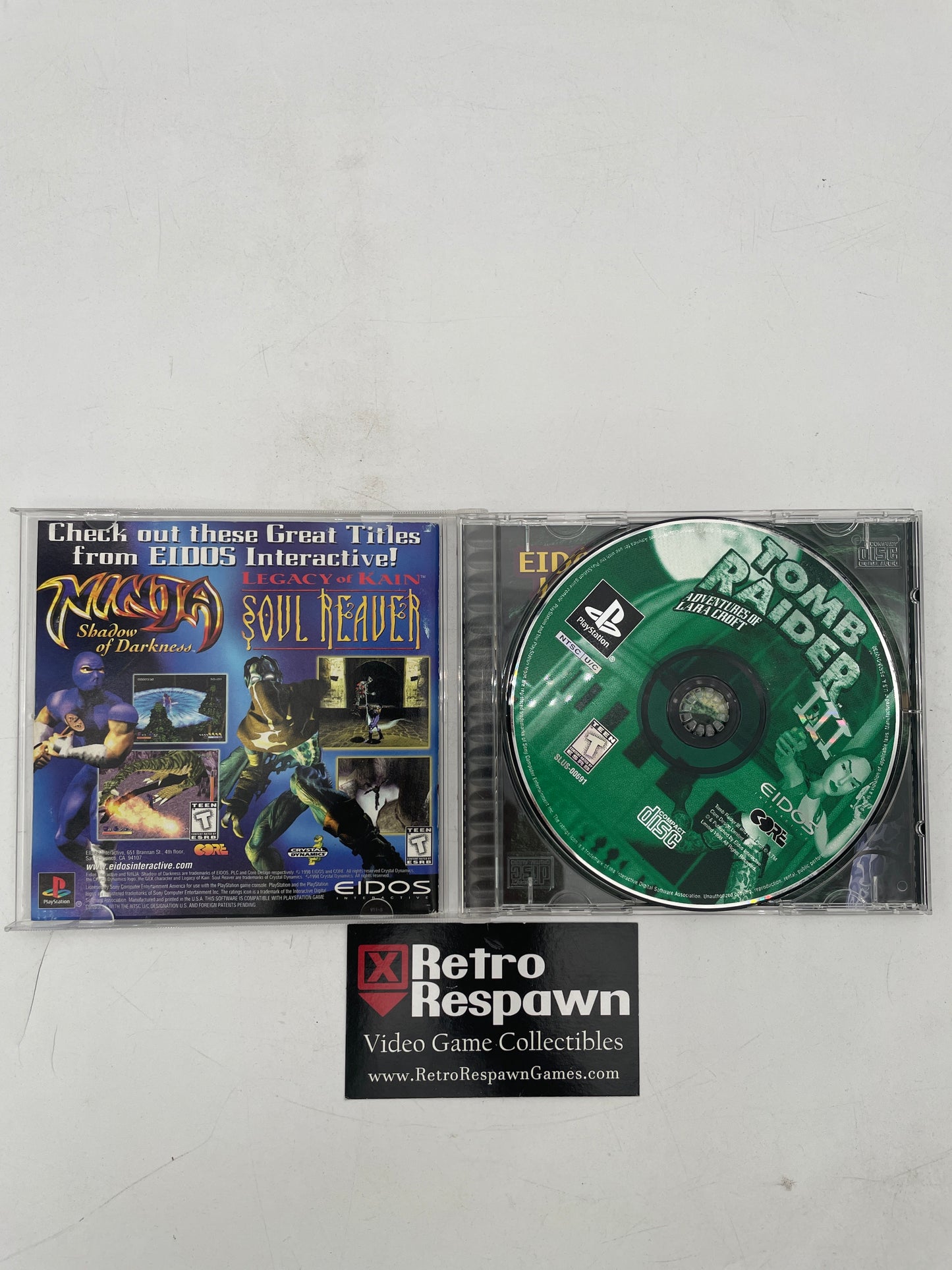 Tomb Raider III - Playstation (Complete)