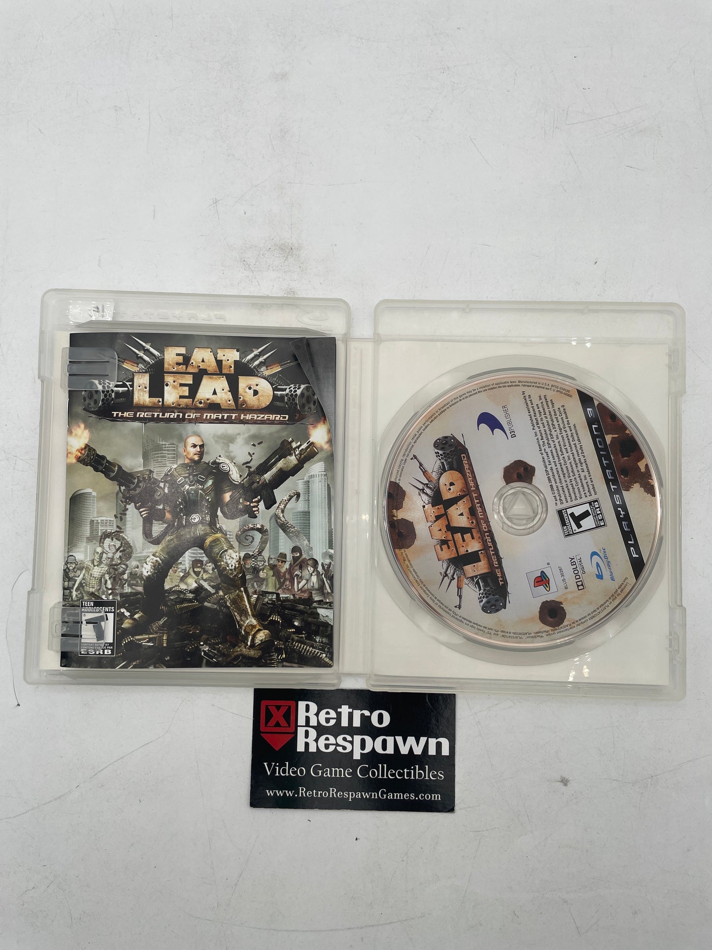 Eat Lead: The Return of Matt Hazard - Playstation 3 (Complete)