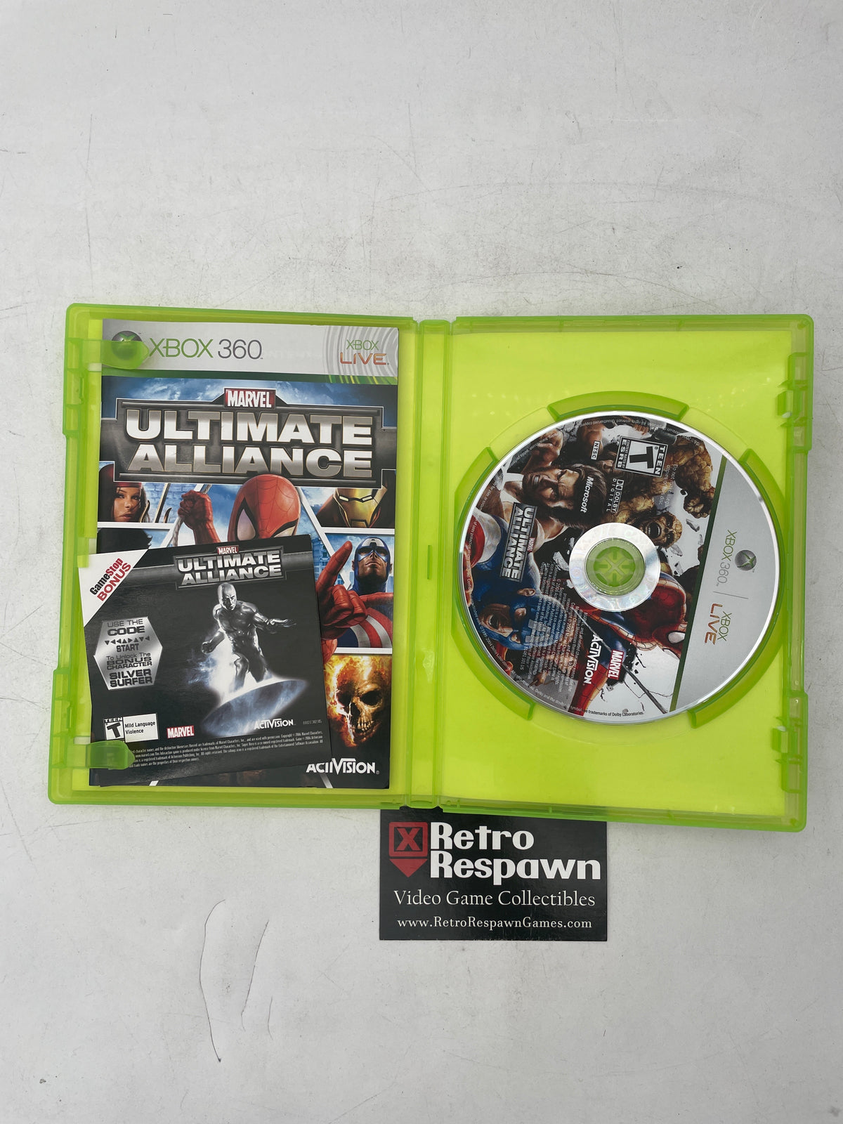 Marvel Ultimate Alliance - Xbox 360 (Complete)