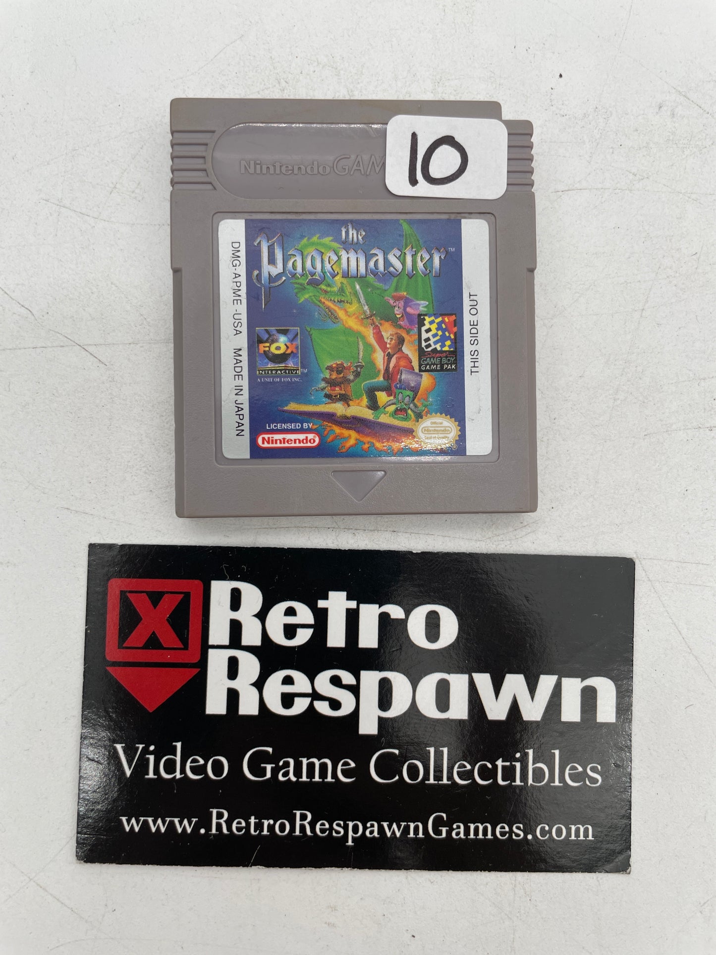 Pagemaster - GameBoy (Game Only)