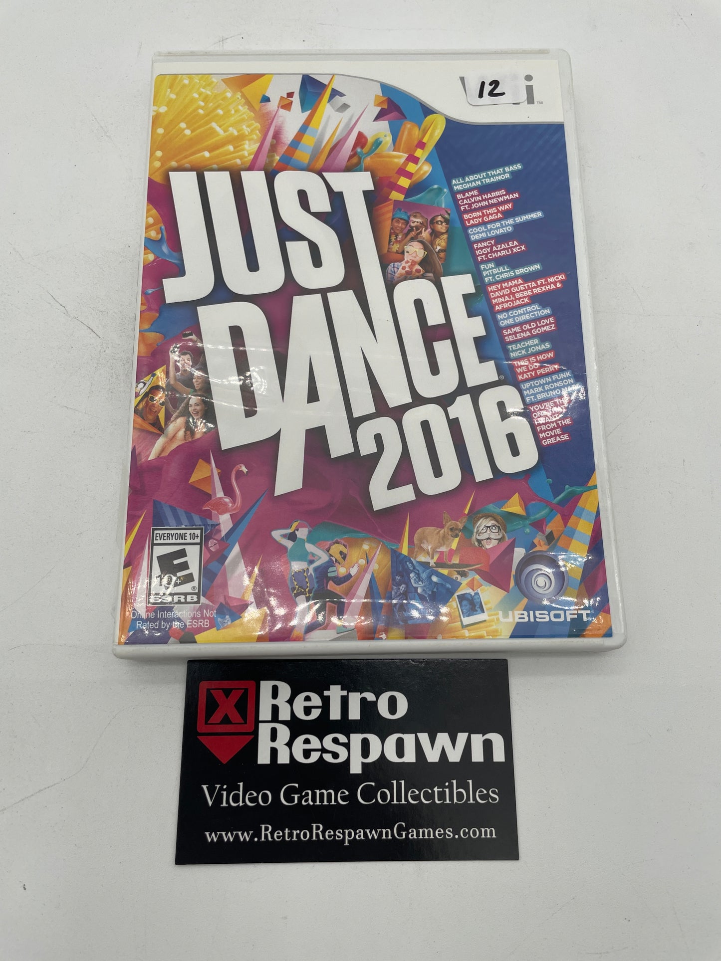 Just Dance 2016 - Wii (Missing Manual)