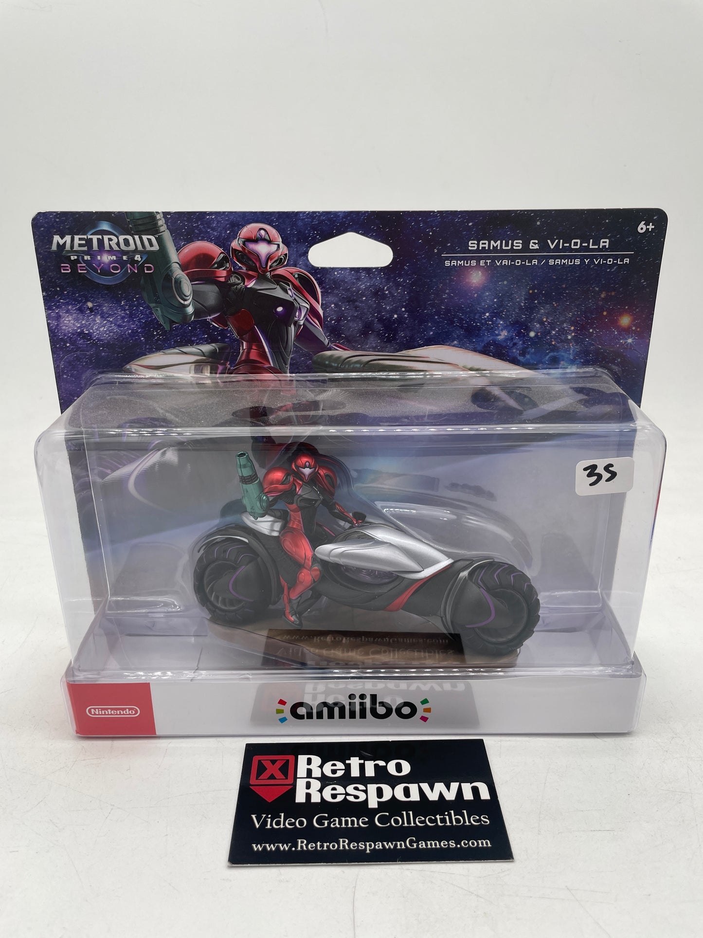 Samus & VI-O-LA - Amiibo (Sealed)