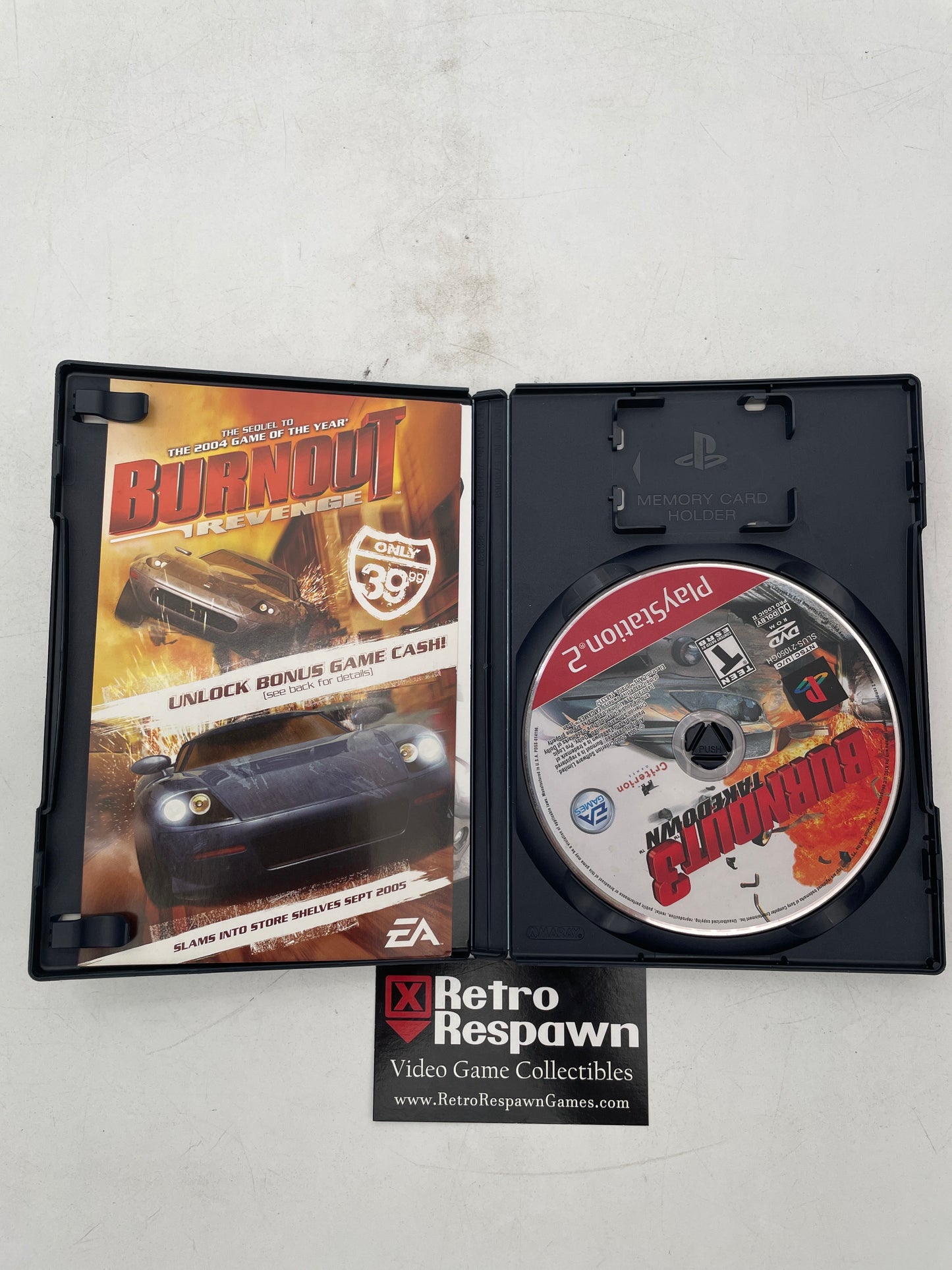 Burnout 3 Takedown Greatest Hits - Playstation 2 (Complete)