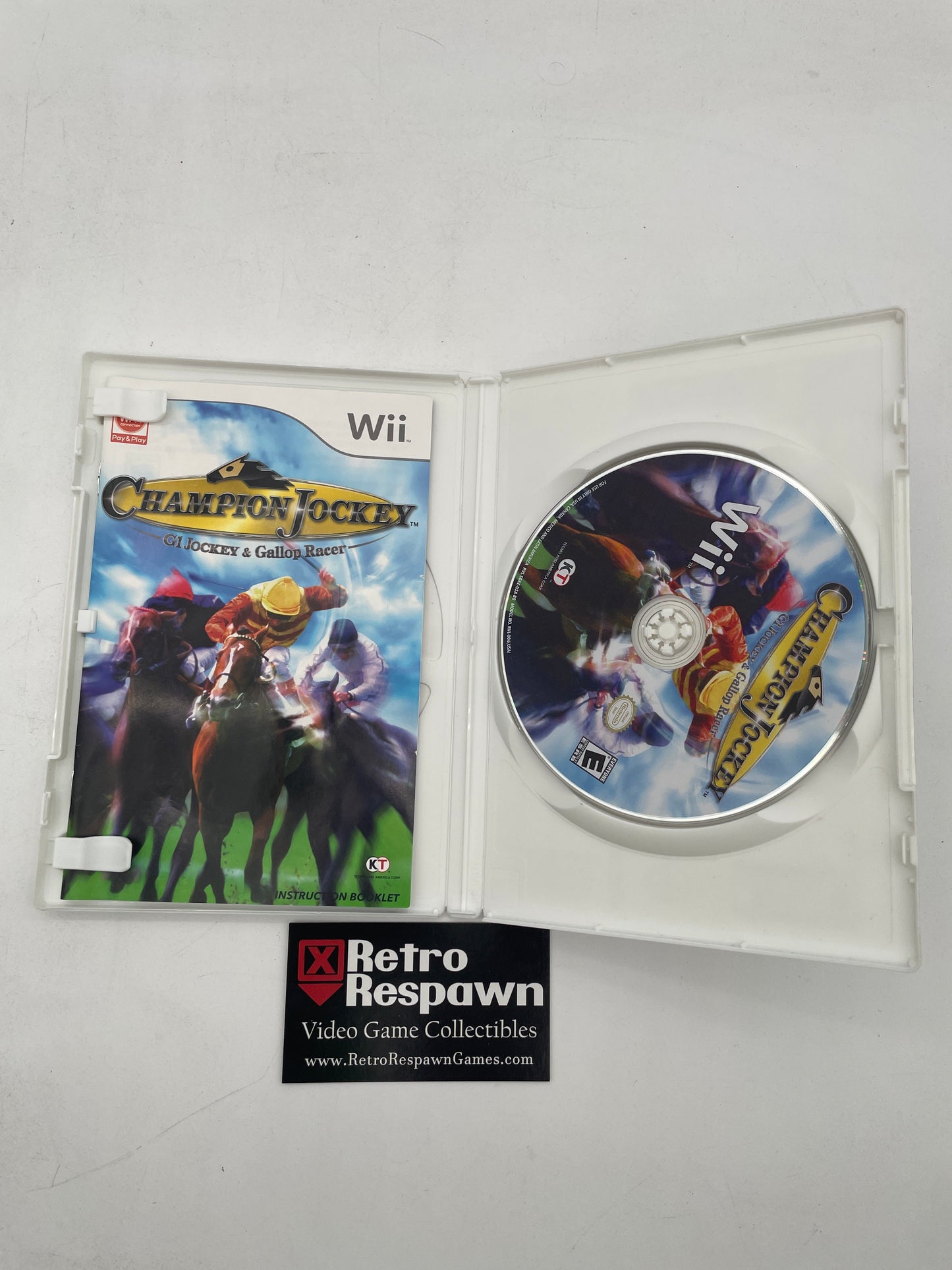 Champion Jockey: G1 Jockey & Gallop Racer - Wii (Complete)