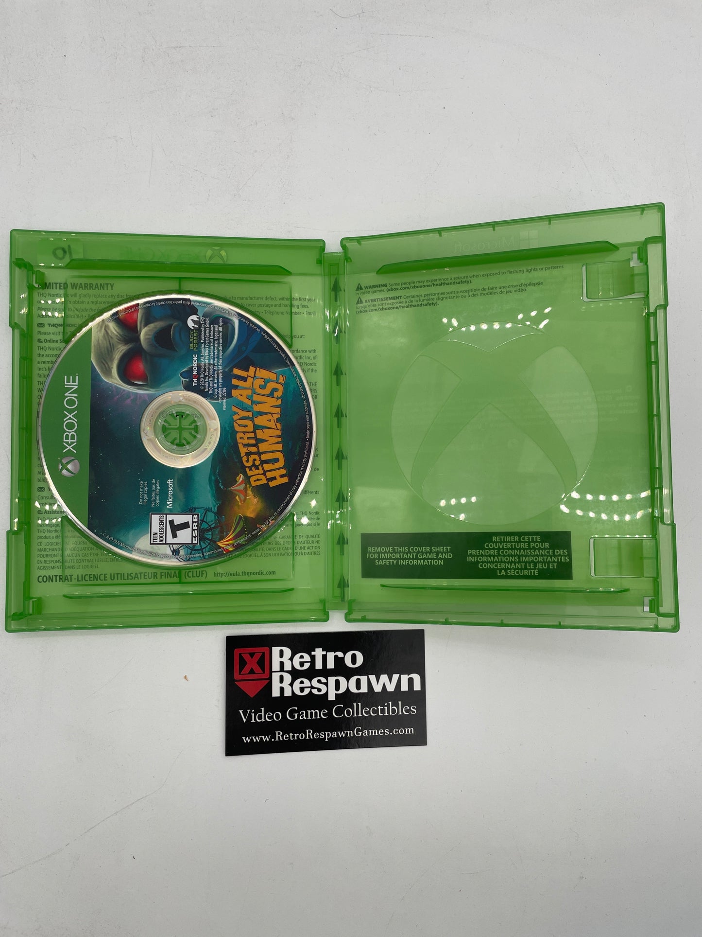 Destroy All Humans - Xbox One (Complete)