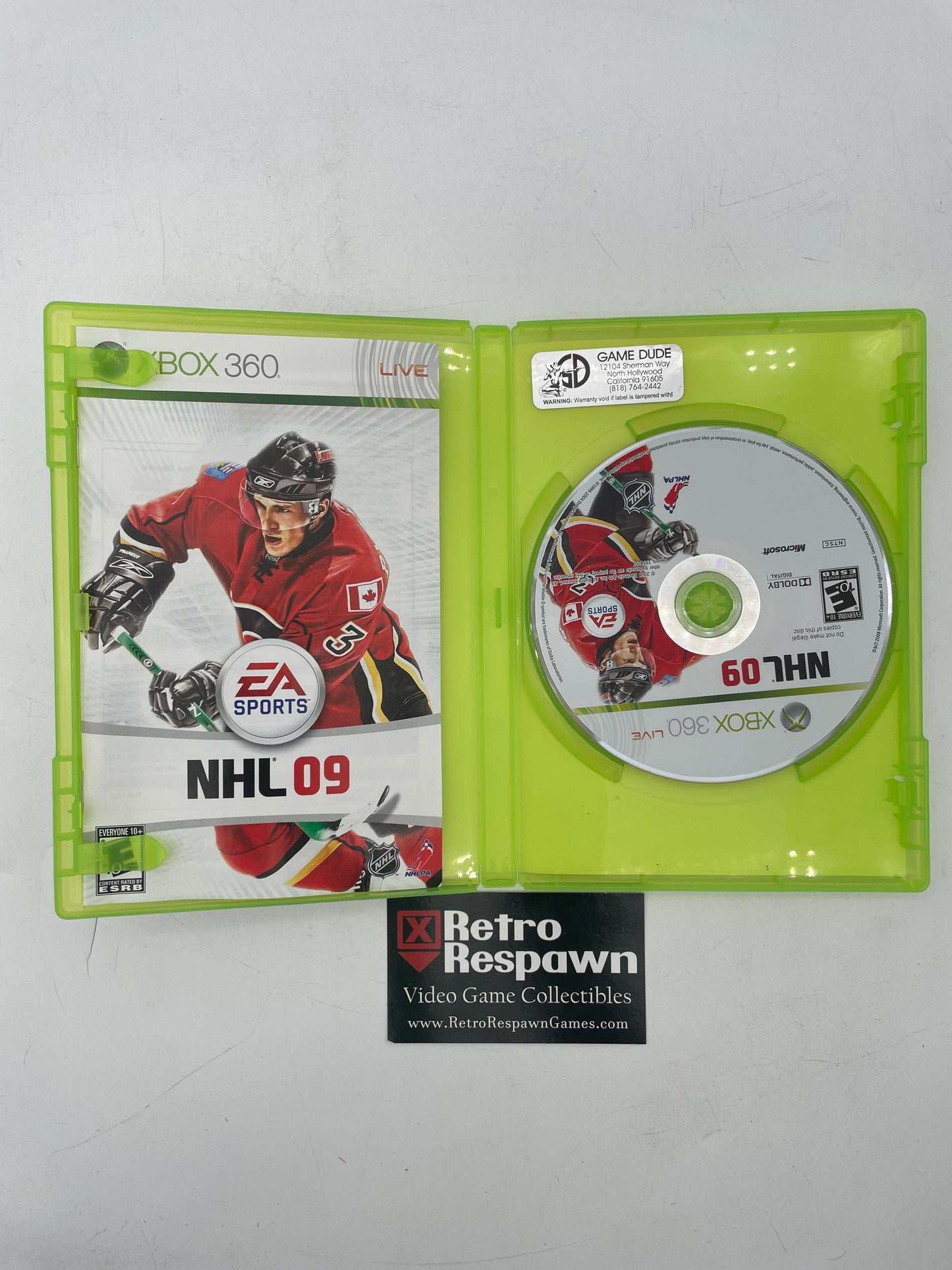 NHL 09 - Xbox 360 (Complete)