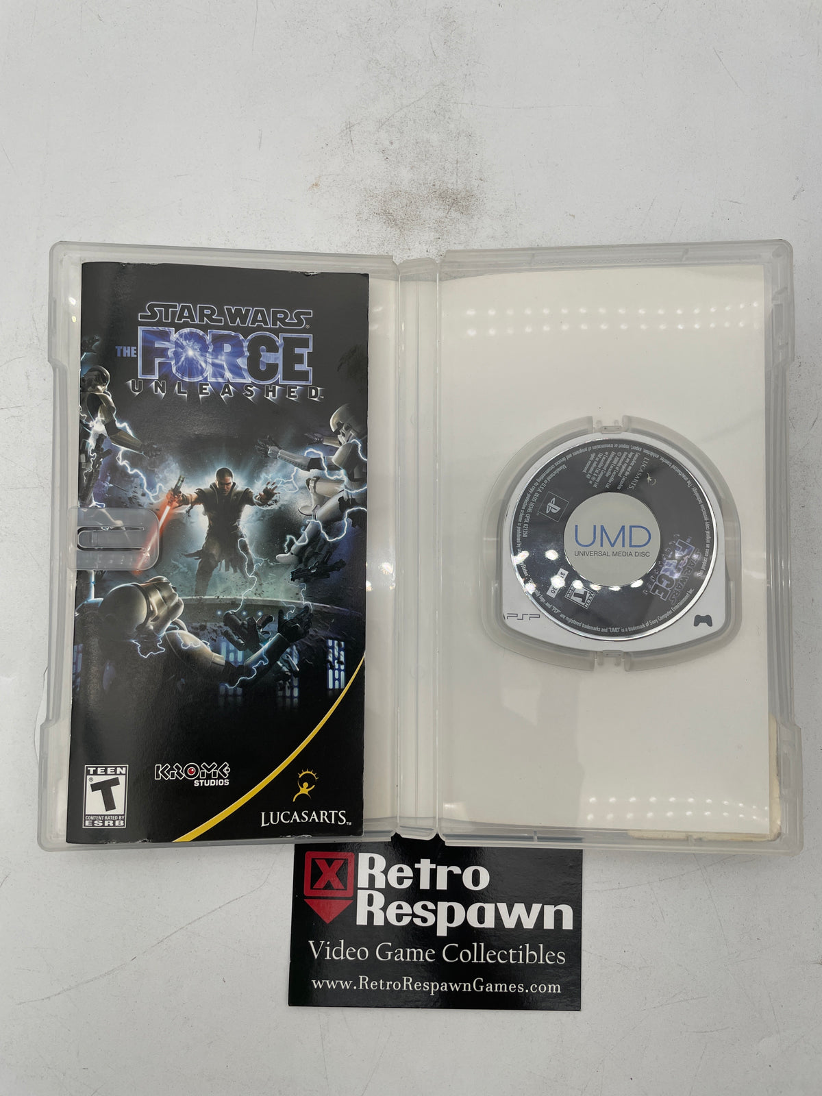 Star Wars The Force Unleashed - PSP (Complete)