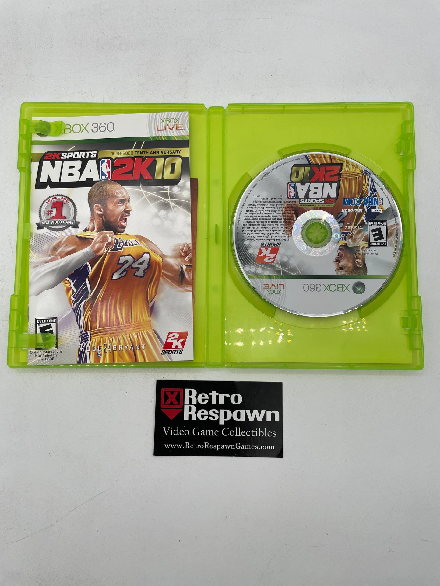 NBA 2K10 - Xbox 360 (Complete)