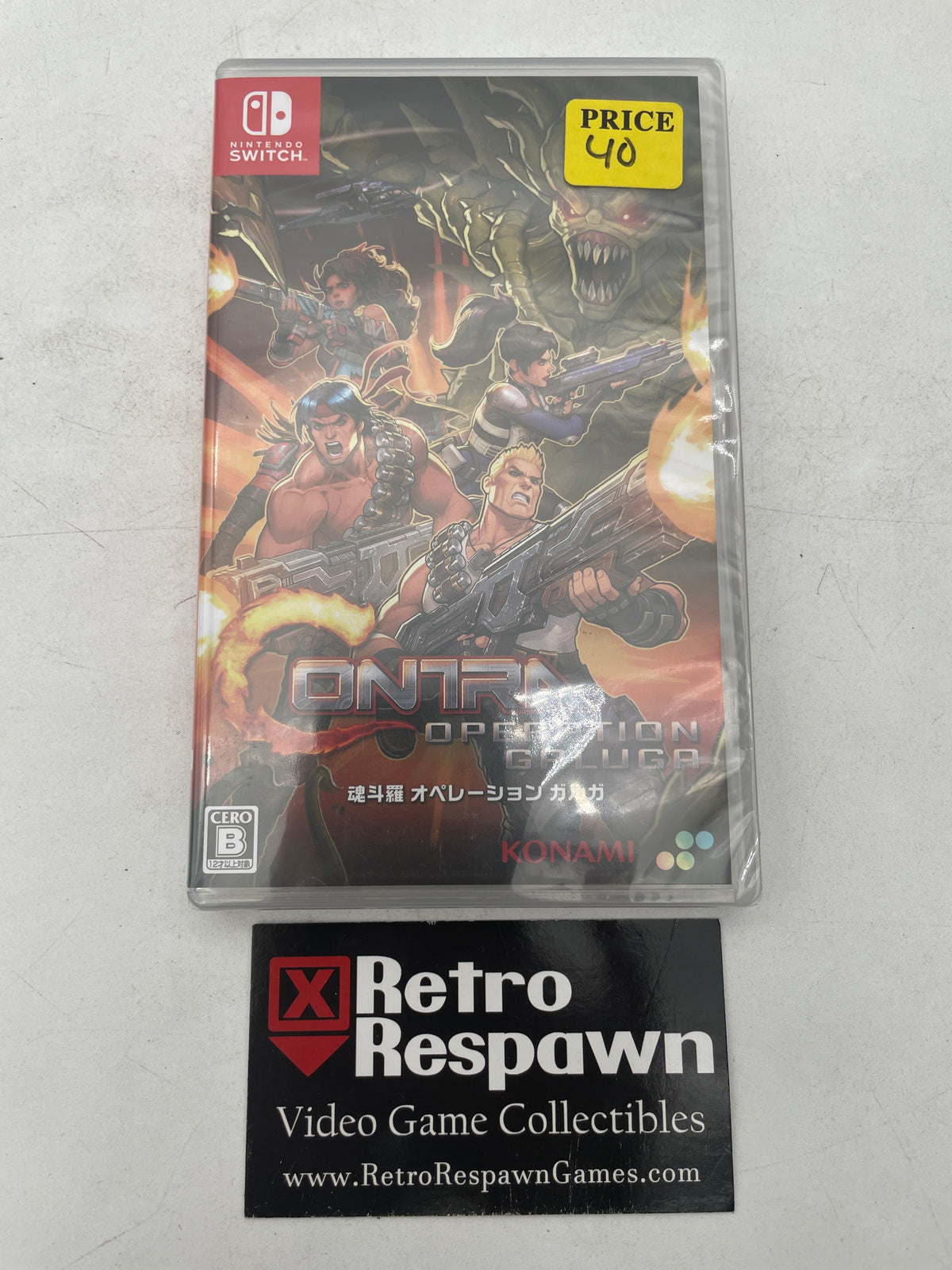 Contra Operation Galuga - JP Nintendo Switch (Sealed)