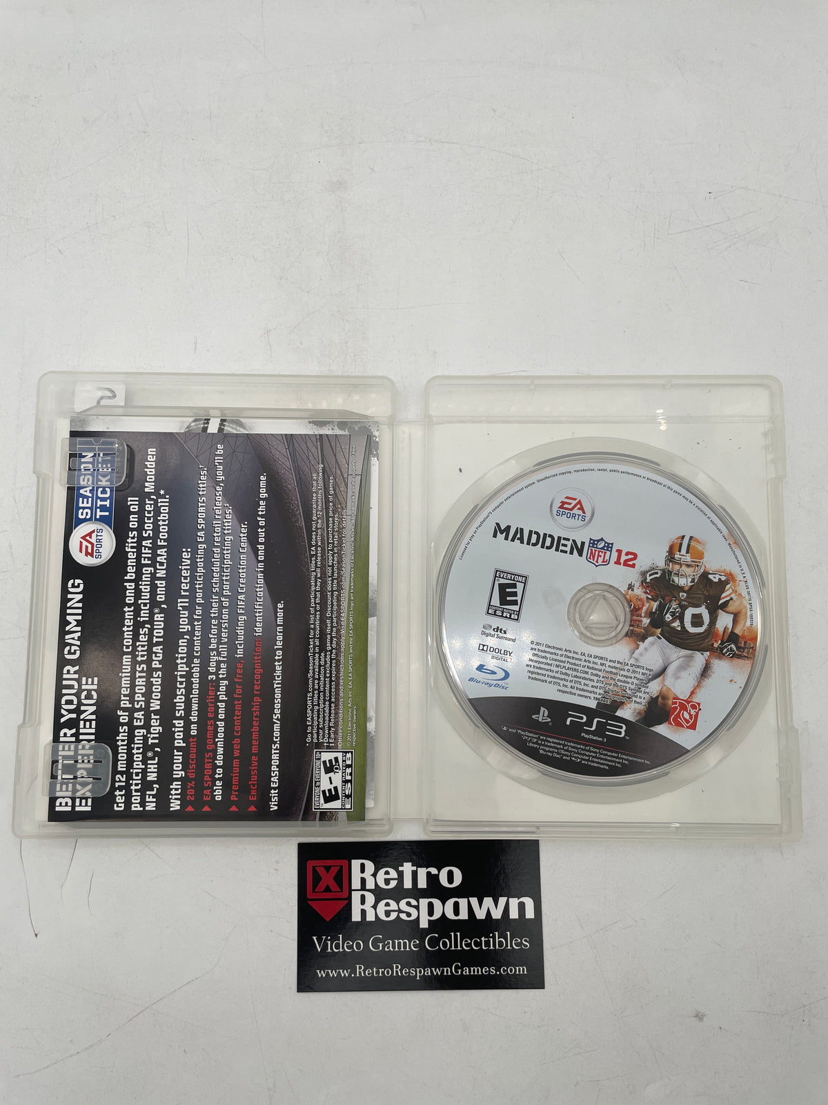 Madden NFL 12 - Playstation 3 (Complete)