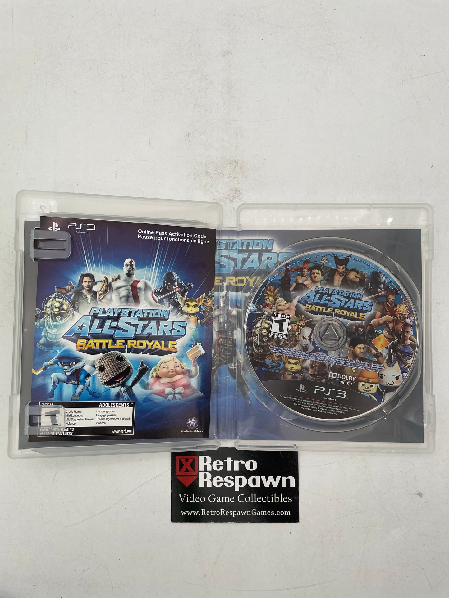 Playstation All-Stars Battle Royale - Playstation 3 (Complete)