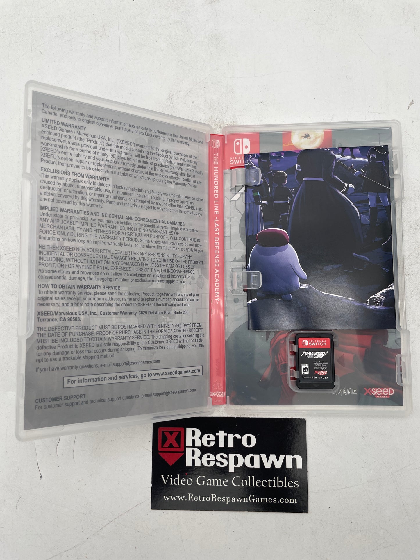 The Hundred Line: Last Defense Academy - Nintendo Switch (Complete)