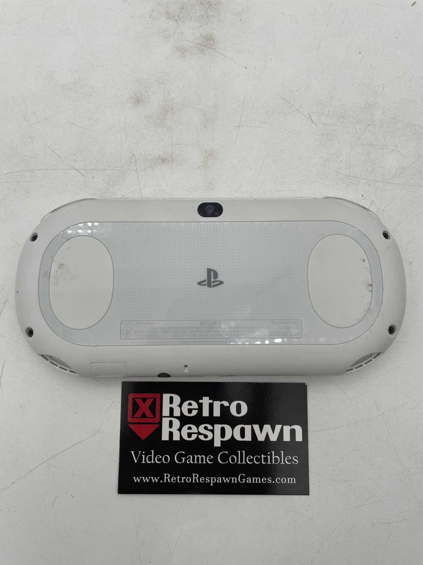Glacier White PsVita 2000 - JP Playstation Vita (Console+Charger)