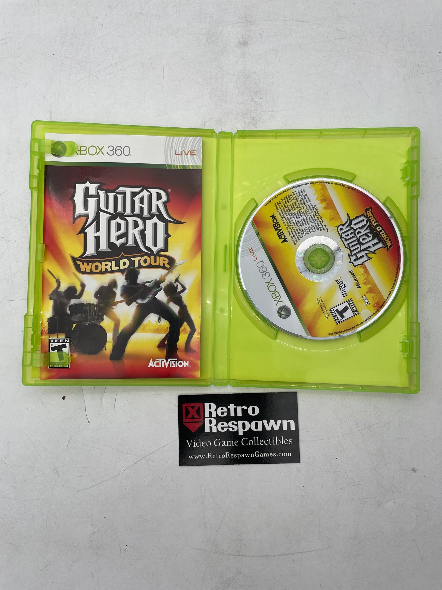 Guitar Hero World Tour - Xbox 360 (Complete)