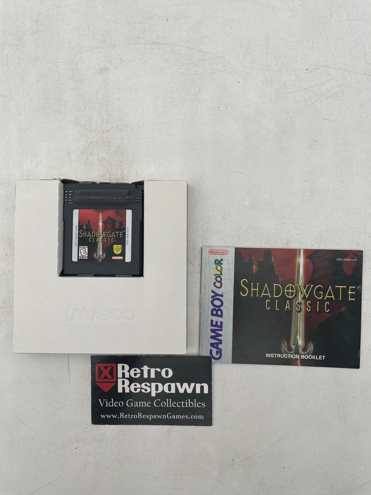Shadowgate Classic - GameBoy Color (Complete)