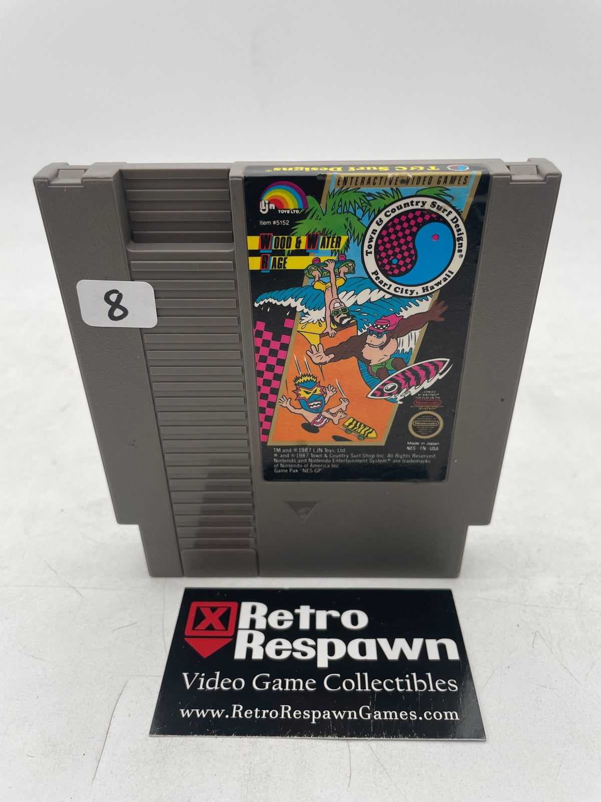 Town & Country Surf Designs: Wood and Water Rage - NES (Game Only)