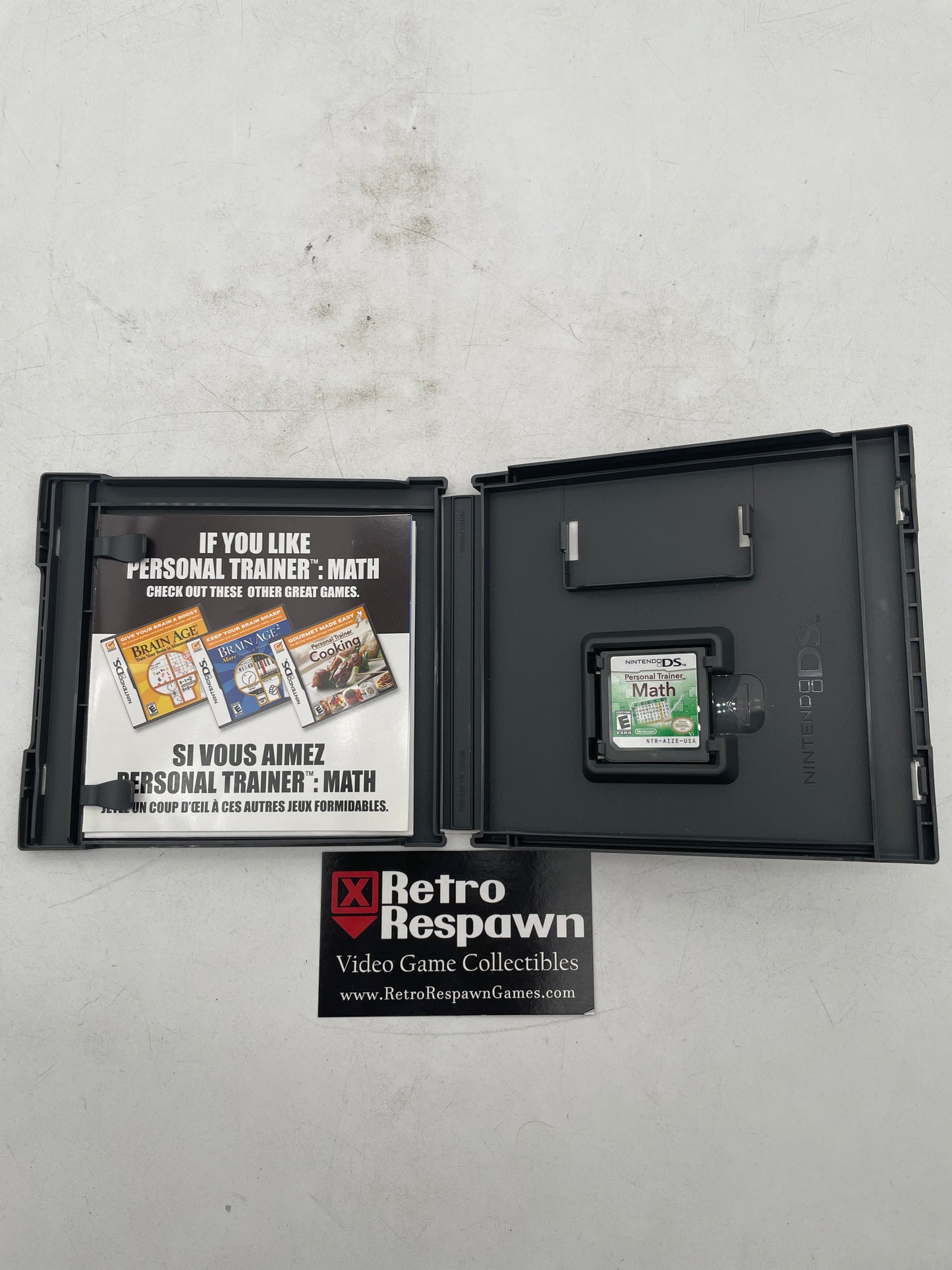 Personal Trainer Math - Nintendo DS (Complete)