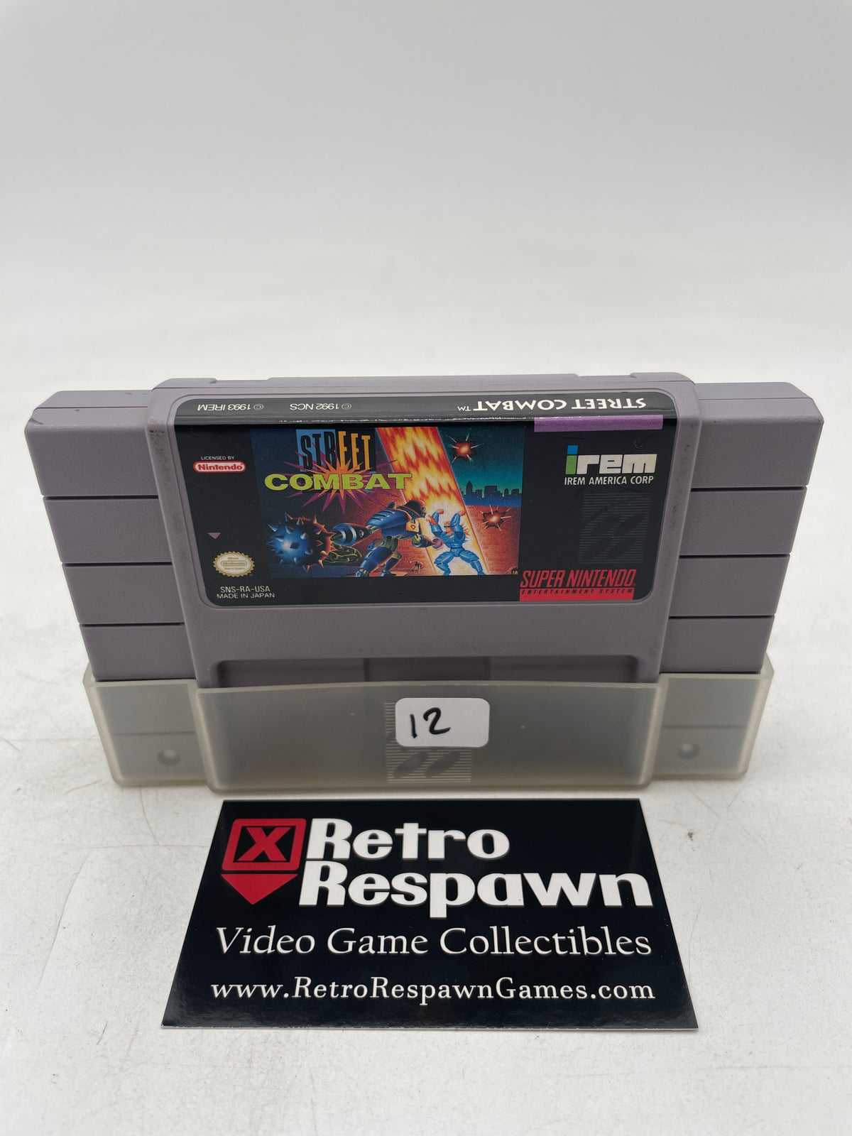 Street Combat - Super Nintendo (Game Only)