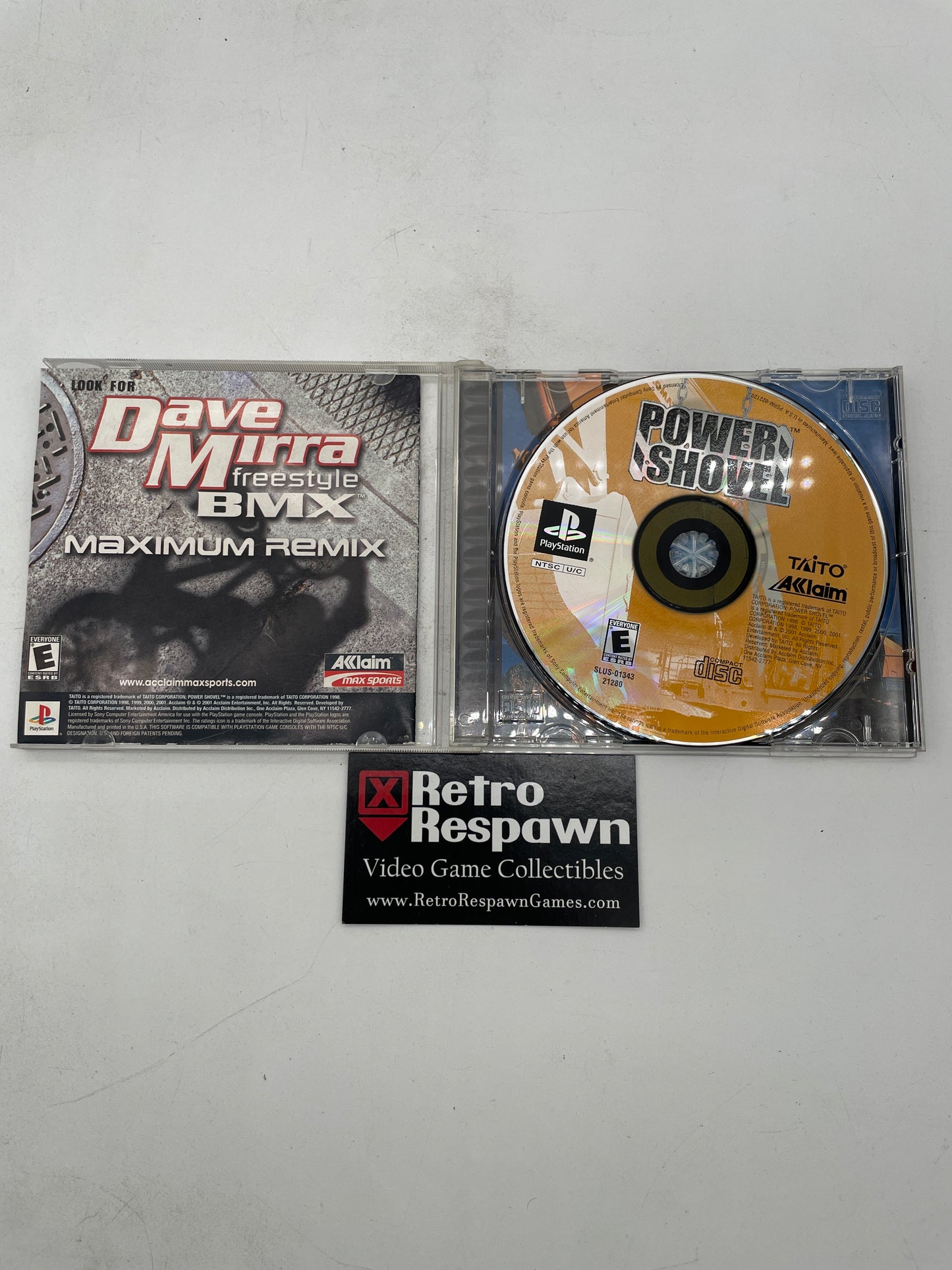 Power Shovel - Playstation (Complete)
