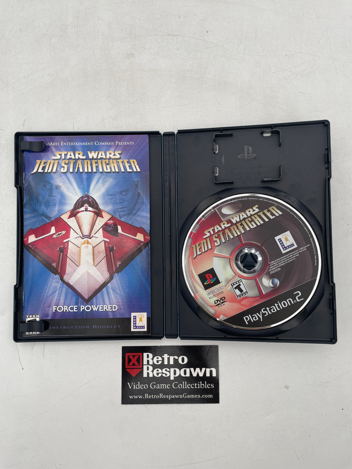 Star Wars Jedi Starfighter - Playstation 2 (Complete)