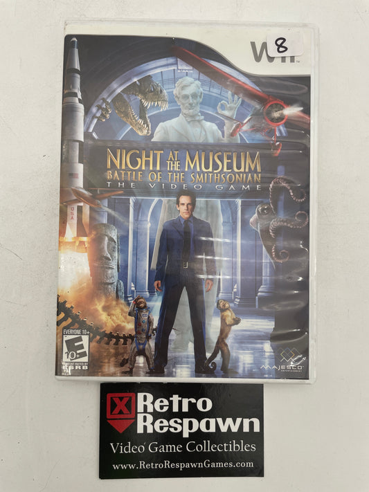 Night at the Museum Battle of the Smithsonian - Wii (Complete)