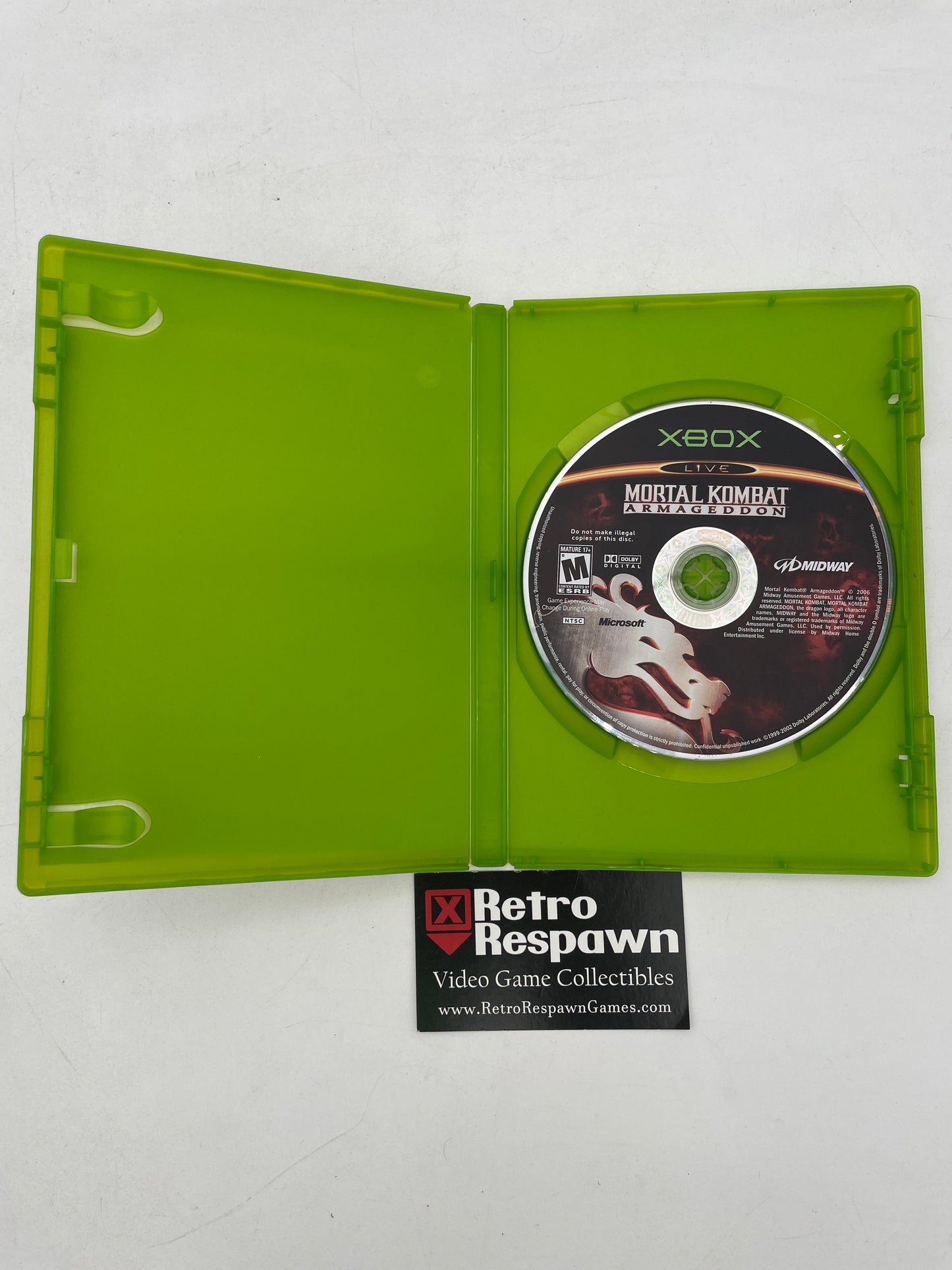 Mortal Kombat Armageddon - Xbox (Missing Manual)