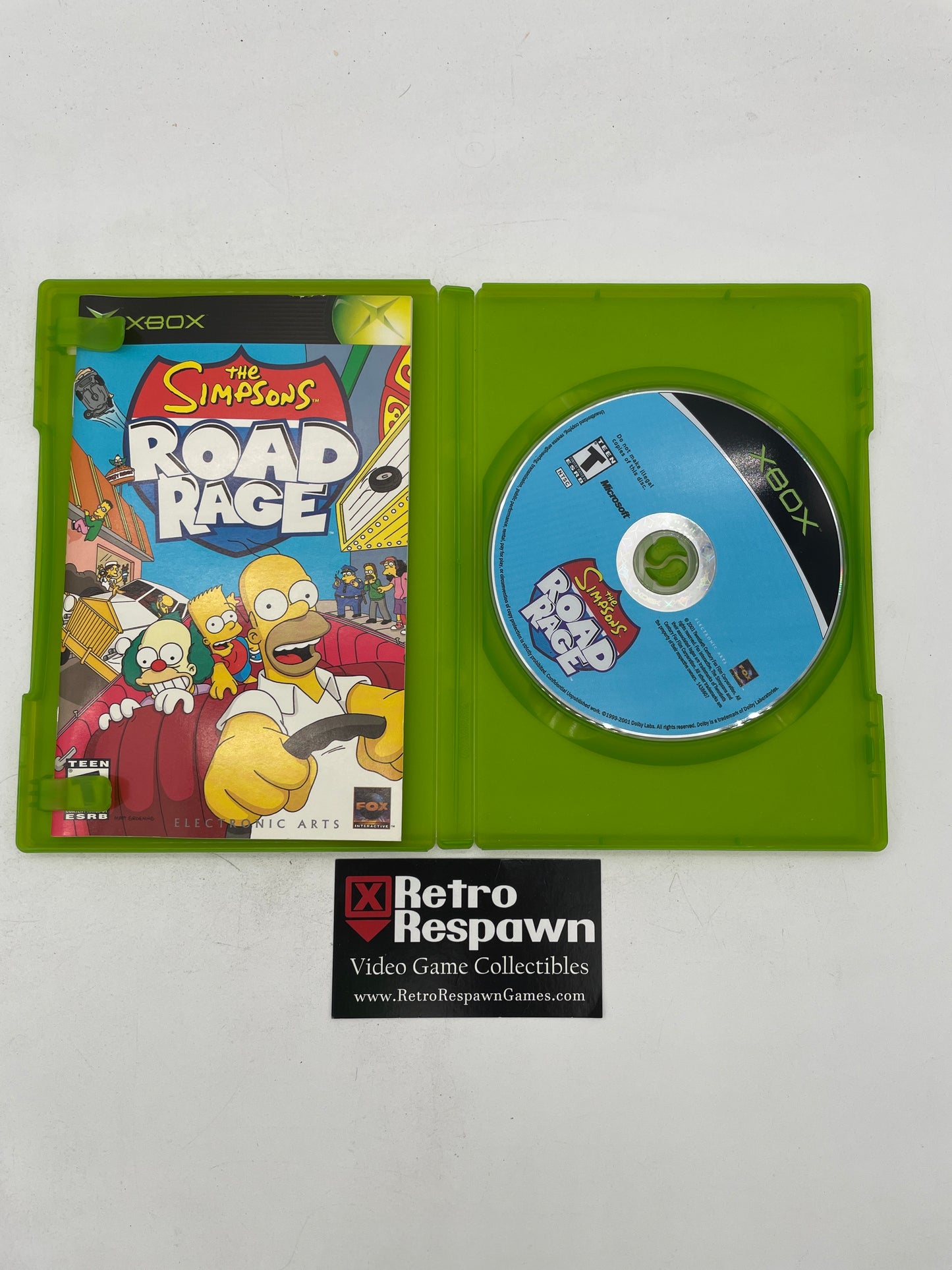The Simpsons Road Rage - Xbox (Complete)