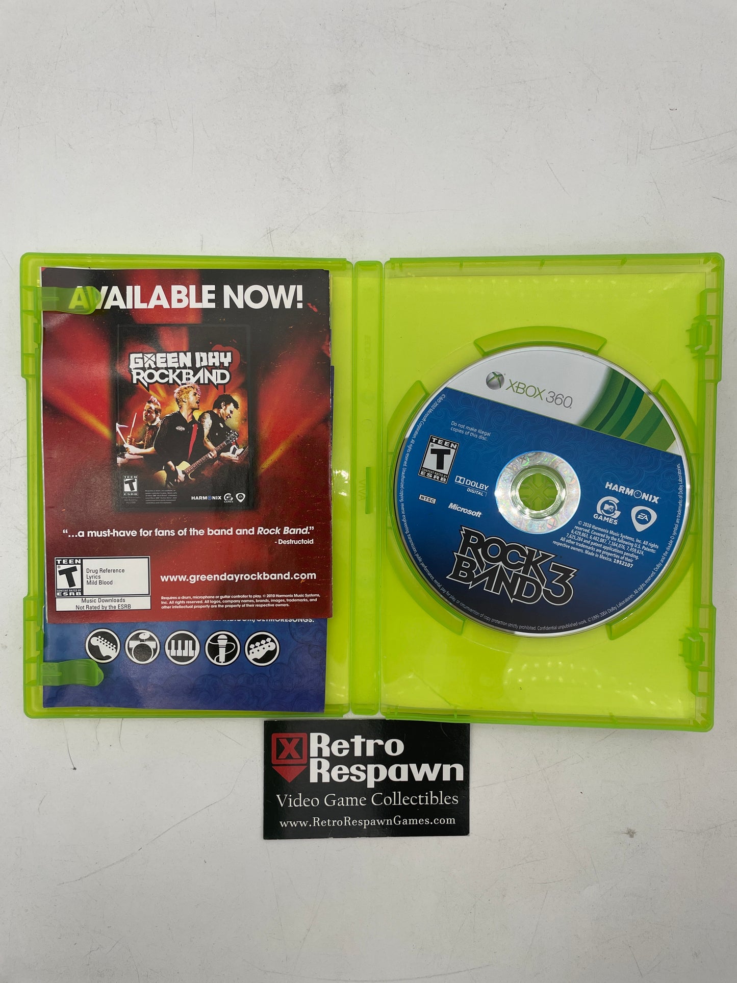 Rock Band 3 - Xbox 360 (Complete)